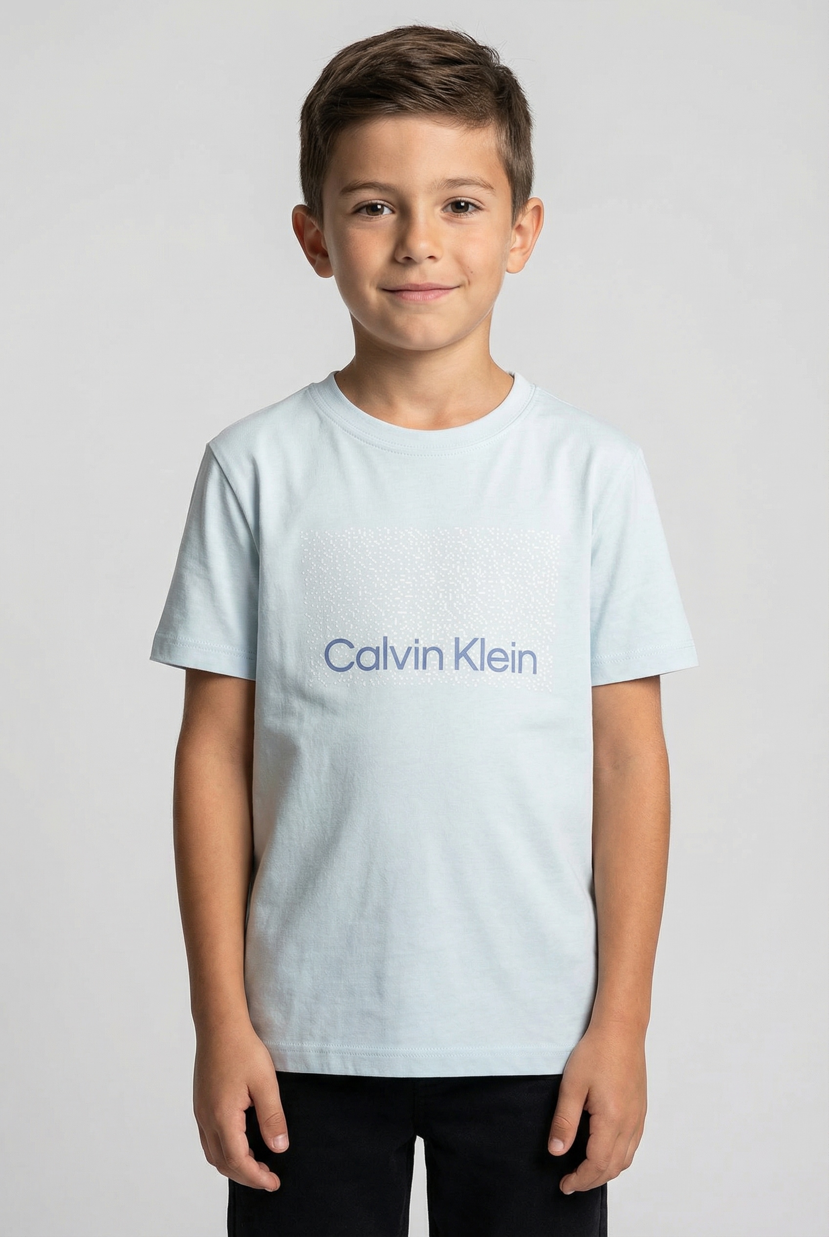 Calvin Klein Jeans T-Shirt »PERFORATION T-SHIRT« Regular fit für Kinder mit Markenprint