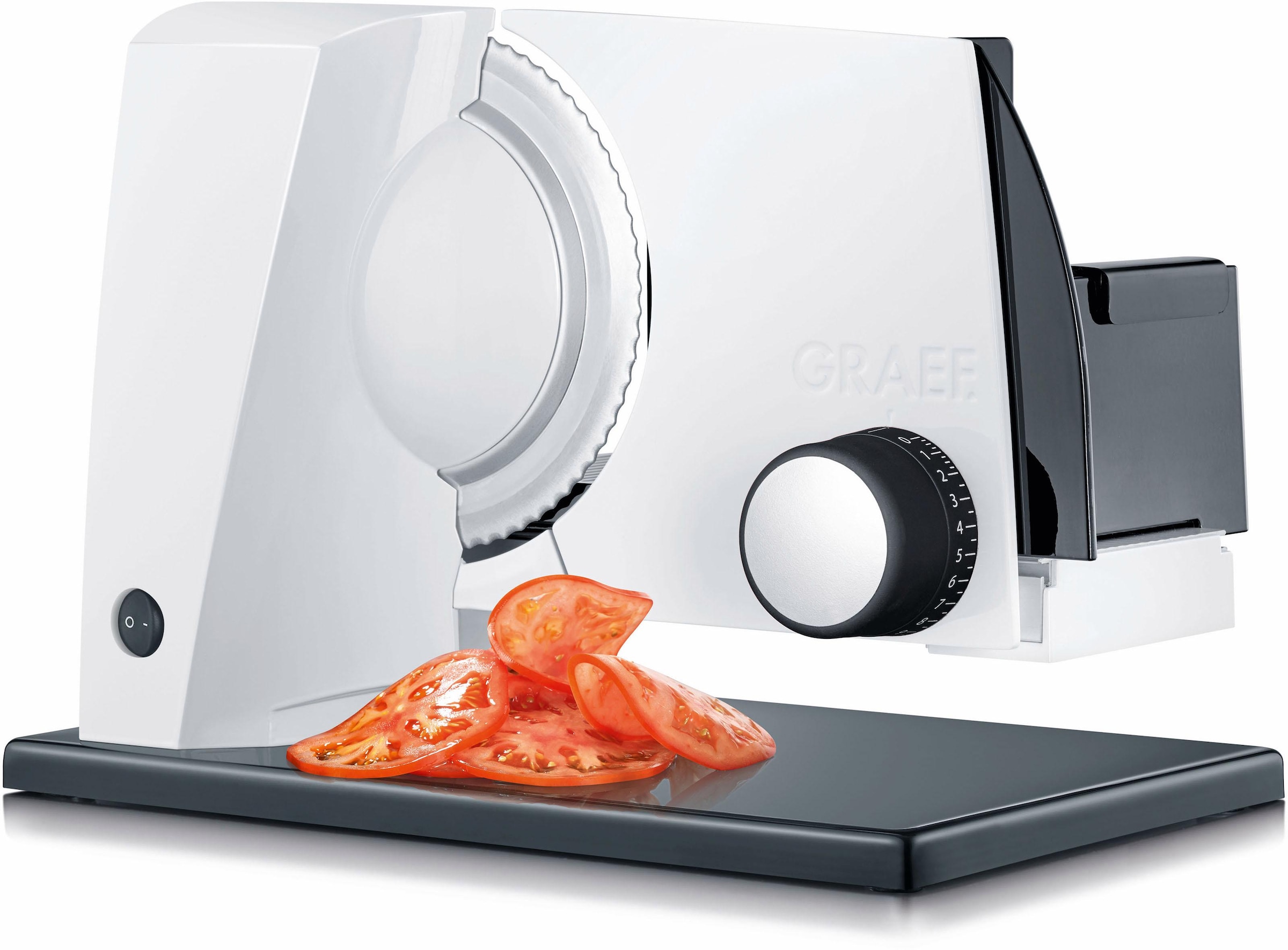 Graef Allesschneider "SLICED KITCHEN SKS S11001", 170 W, mit Bodenplatte