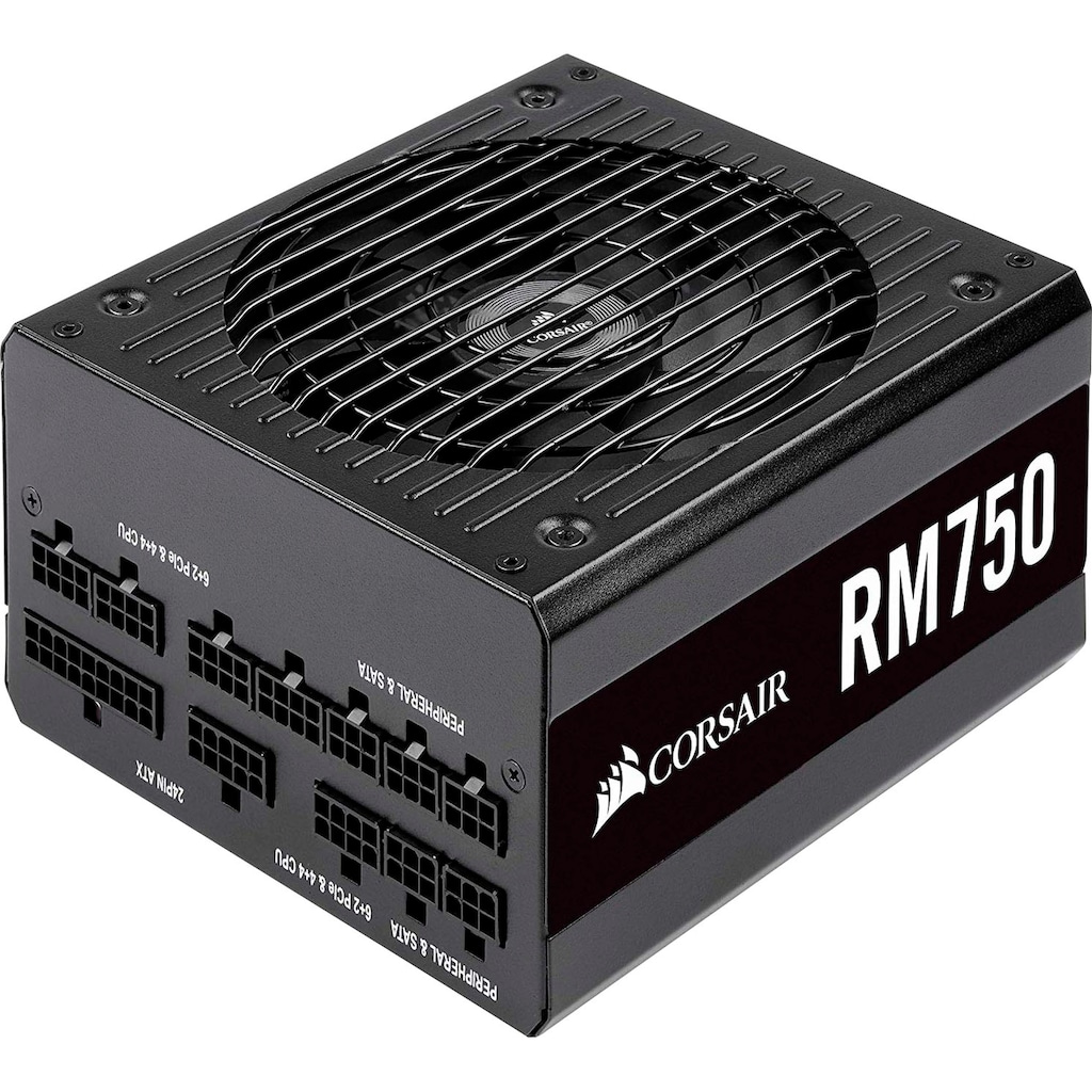 Corsair PC-Netzteil »RM750 80 PLUS Gold Fully Modular ATX Power Supply«, (1 St.)