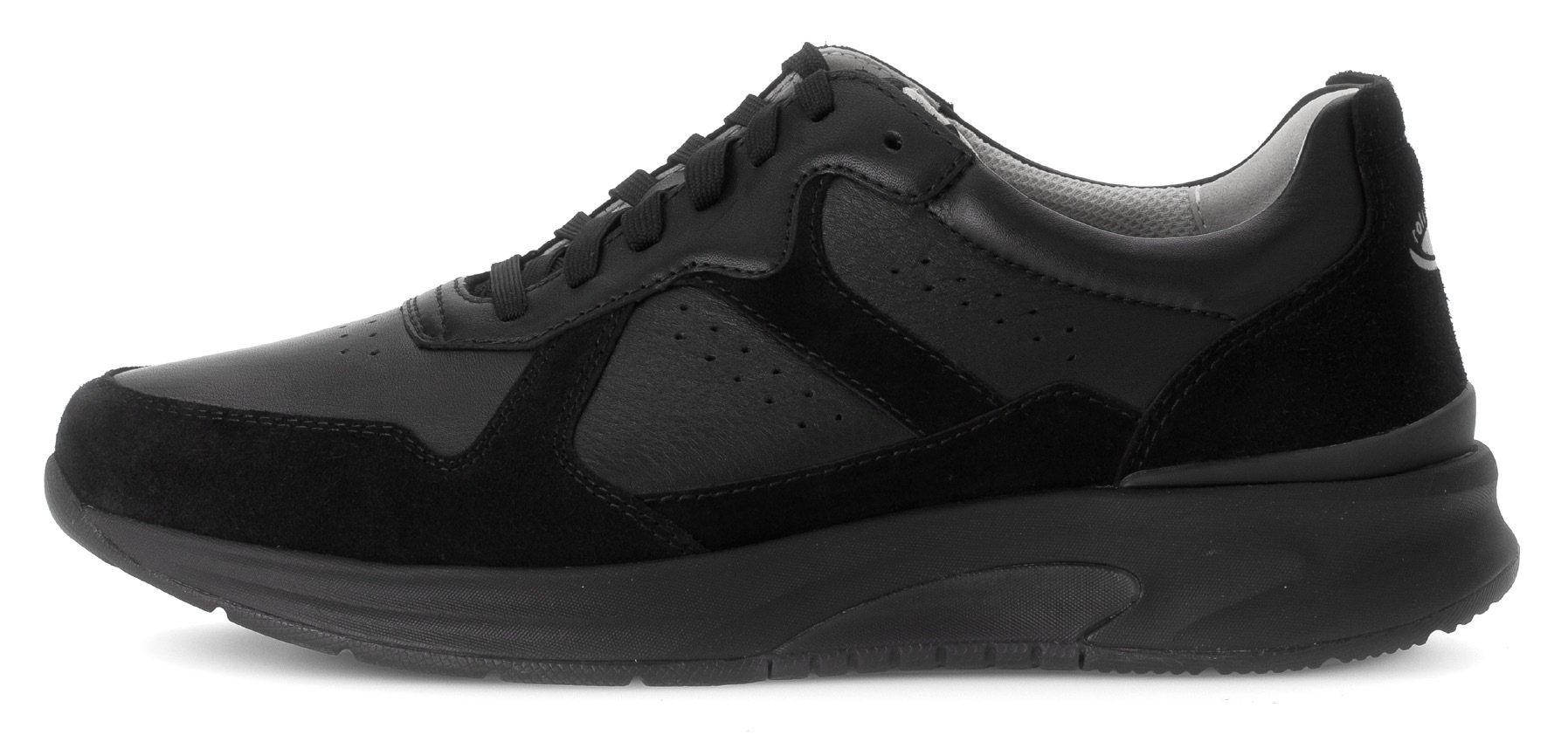 Gabor Rollingsoft Keilsneaker, Freizeitschuh, Halbschuh, Schnürer, gepolsterter Schaftrand, G-Weite