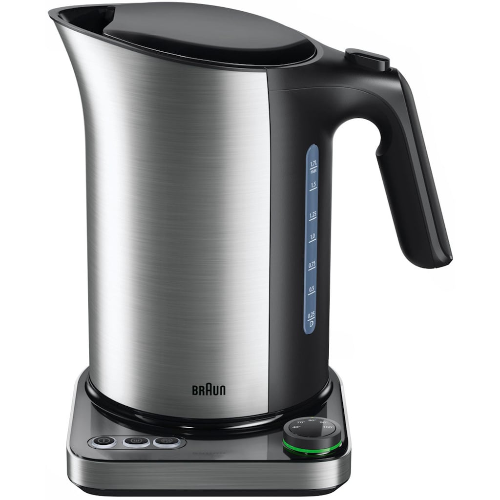 Braun Wasserkocher »ID Collection WK 5115 BK schwarz«, 1,7 l, 3000 W