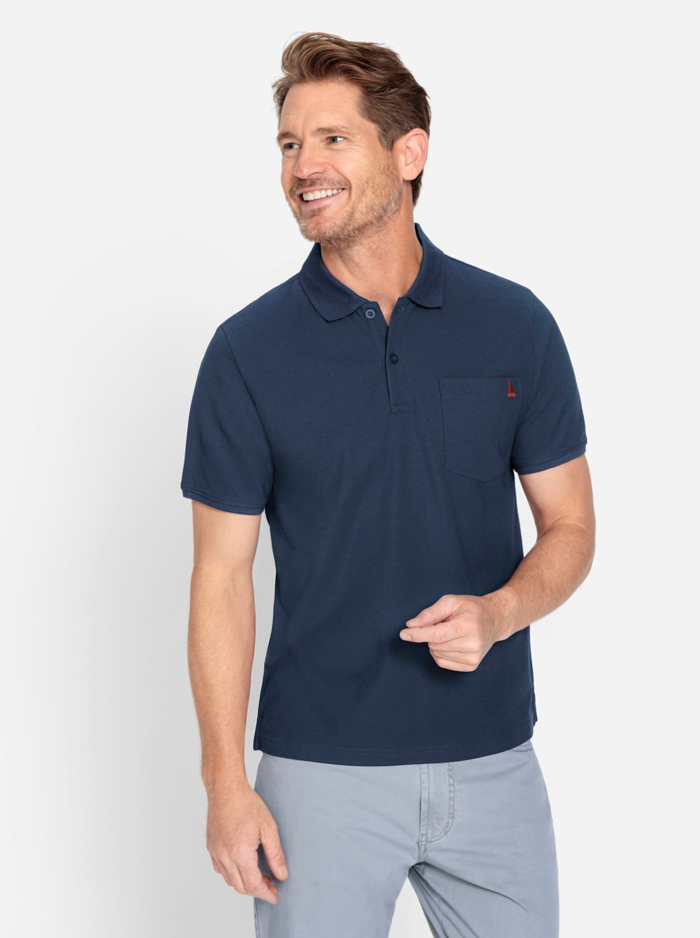 Catamaran Poloshirt "Kurzarm-Poloshirt" 1 Stk. tlg. günstig online kaufen