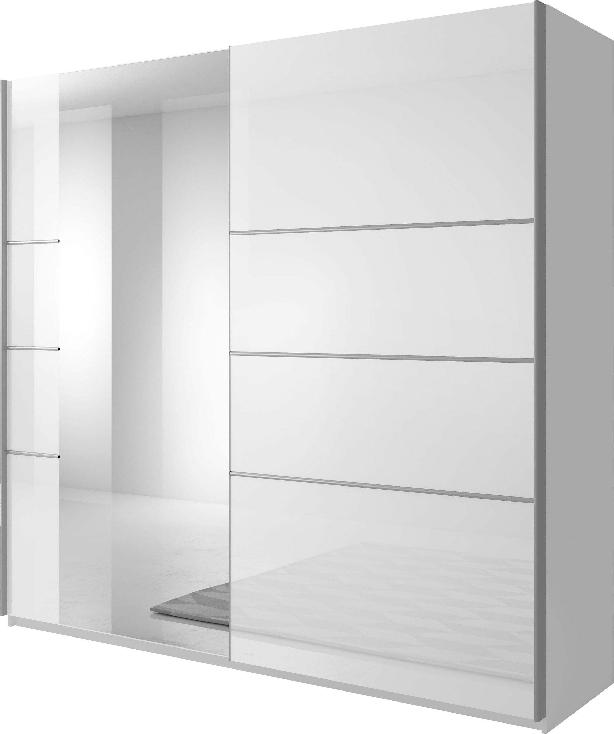 Home affaire Schwebetürenschrank "Beta Schiebetürenschrank Kleiderschrank W günstig online kaufen