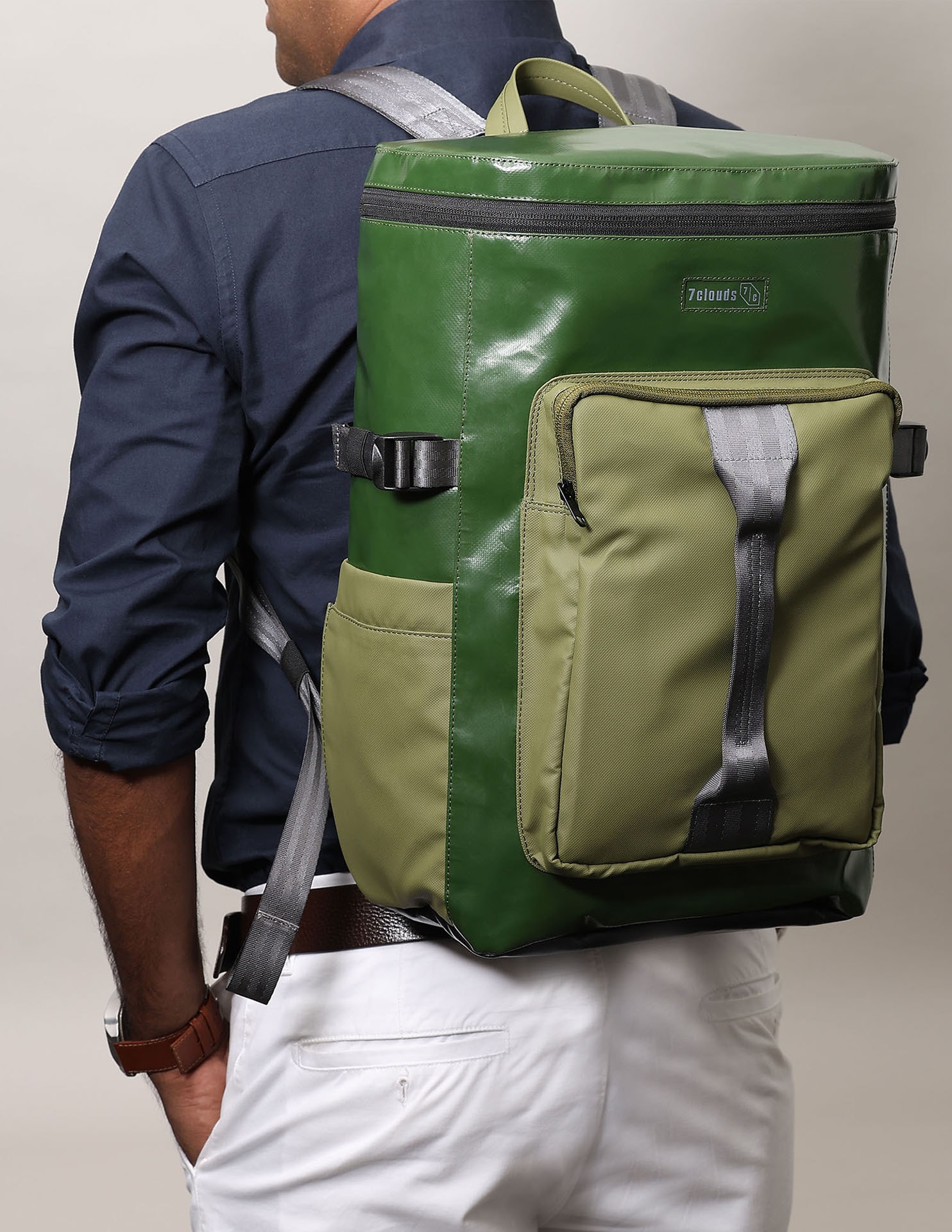 7clouds Laptoprucksack »Heloy 7.1«, mit recyceltem PET