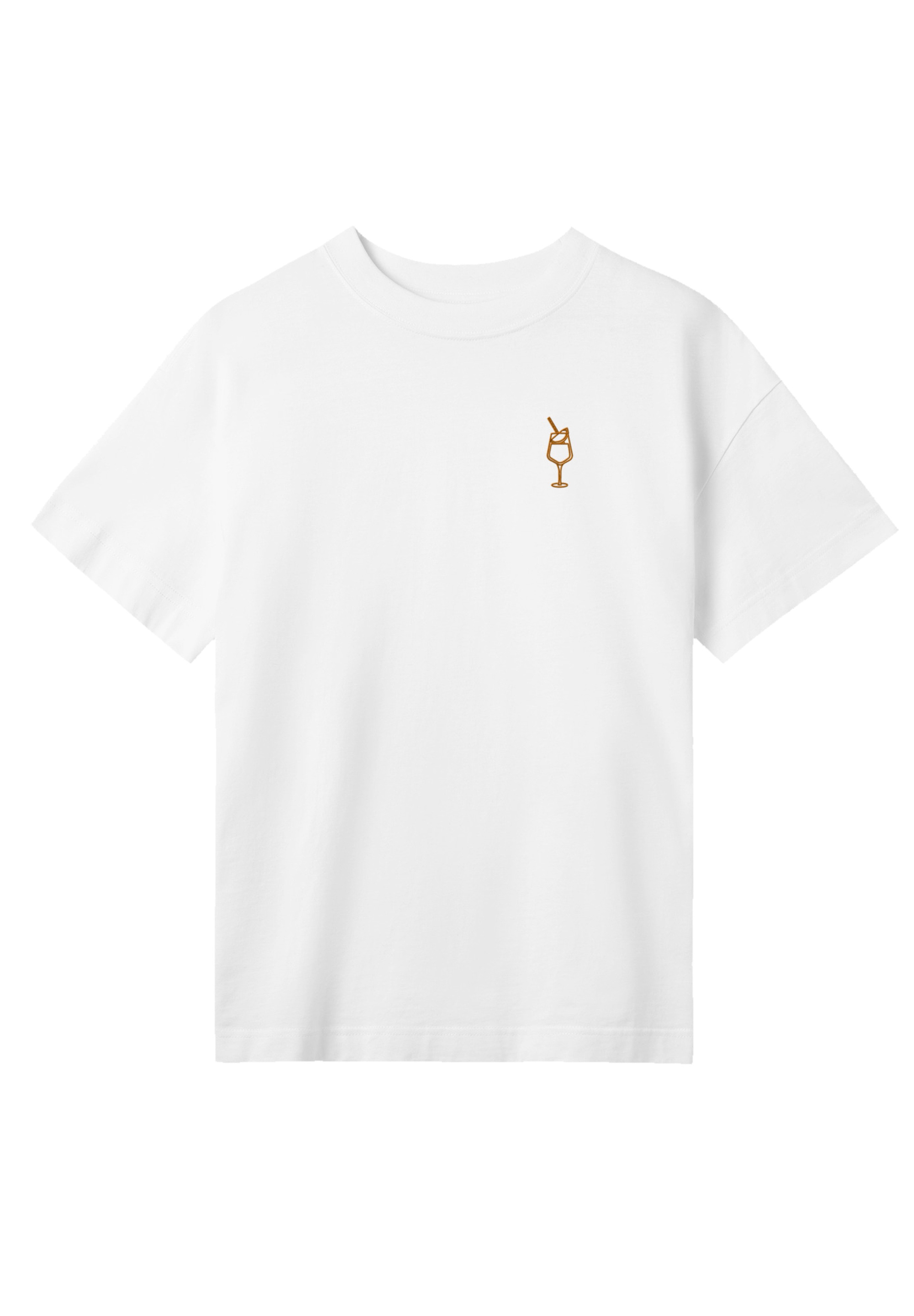 F4NT4STIC T-Shirt "Orange Spritz Bestickt", Premium Qualität günstig online kaufen