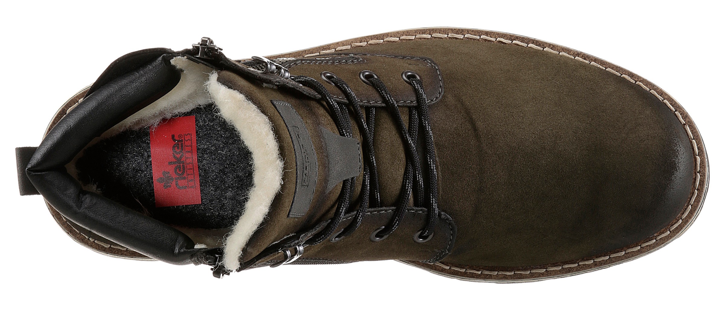 Rieker Winterboots, mit komfortabler Rieker TEX-Ausstattung, Freizeitschuh, Schnürschuh