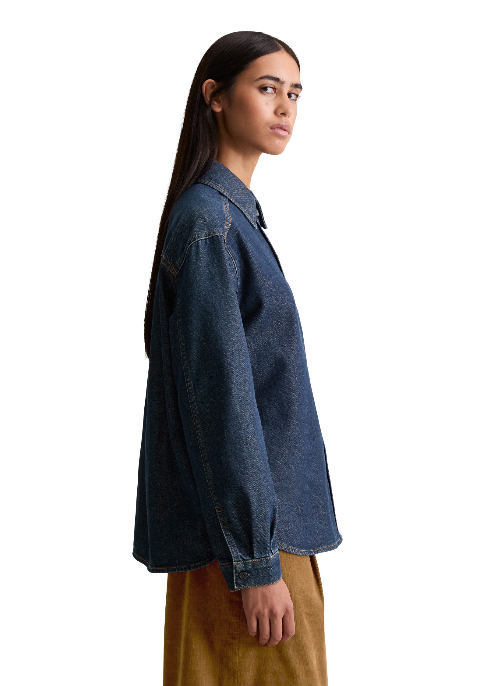 Marc OPolo DENIM Langarmbluse "aus reiner Bio-Baumwolle" günstig online kaufen