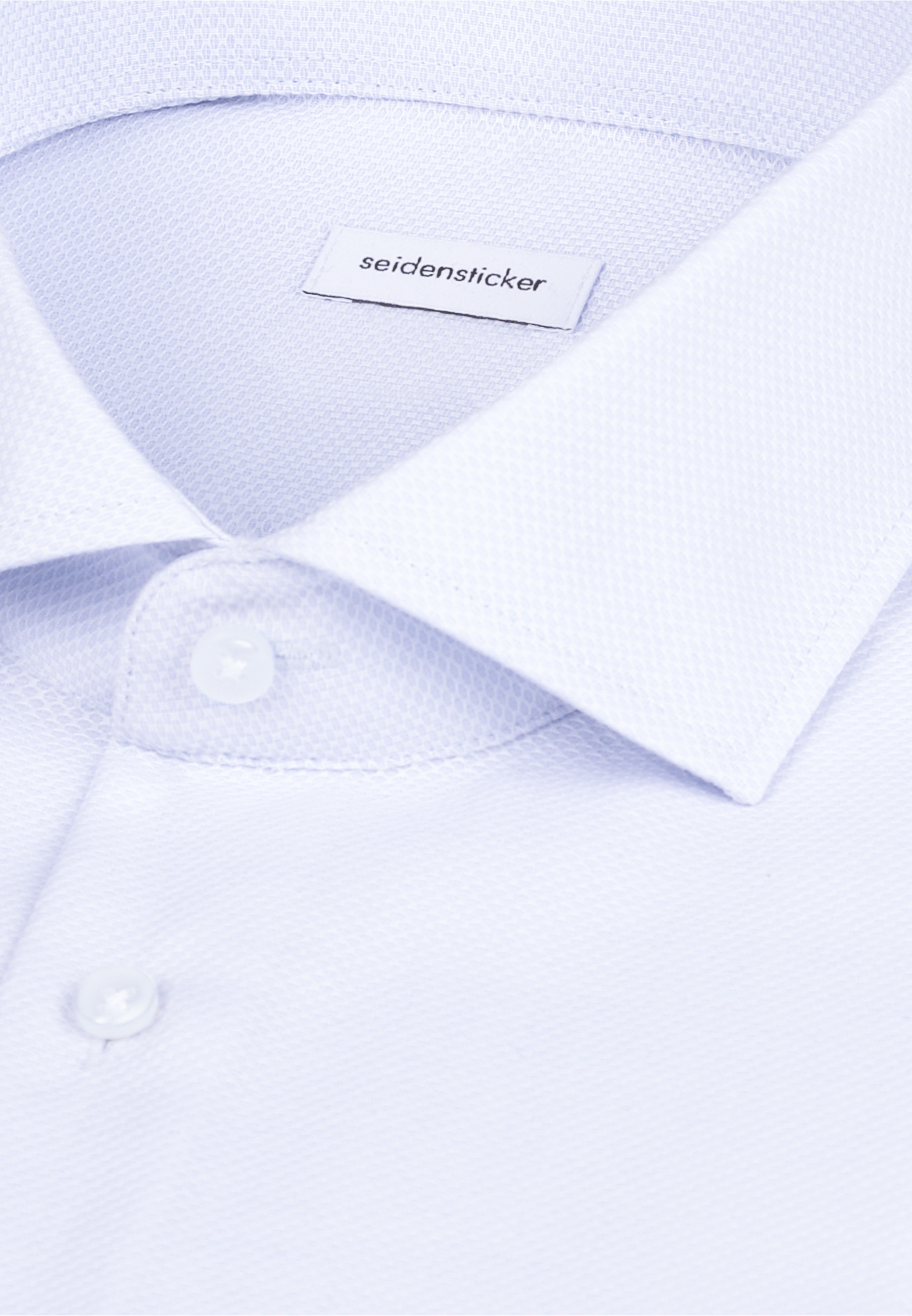 seidensticker Businesshemd »Schwarze Rose« Slim 1/1 Kentkragen Struktur