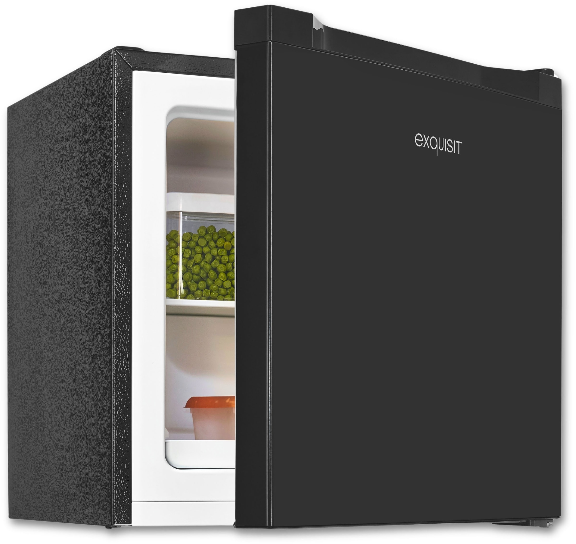 exquisit Gefrierschrank »GB40-050C schwarz«, 49,5 cm hoch, 47,5 cm breit, Mini Gefrierschrank