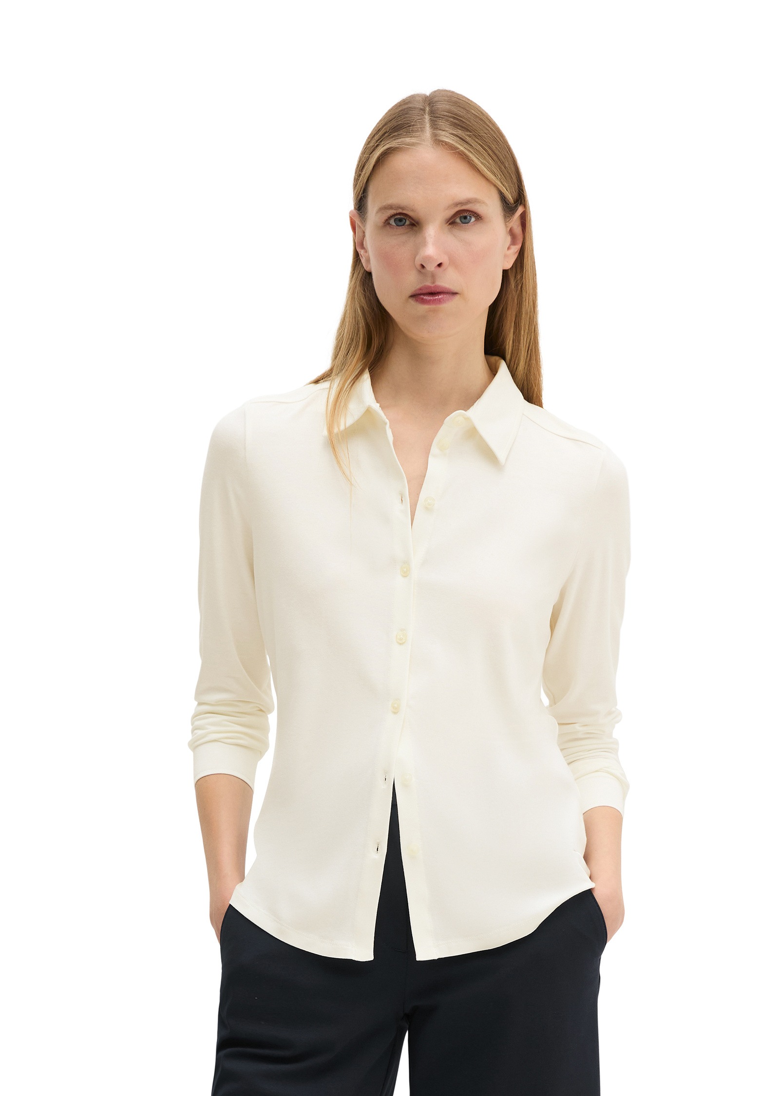 Marc OPolo Blusenshirt "aus LENZING™ ECOVERO™" günstig online kaufen