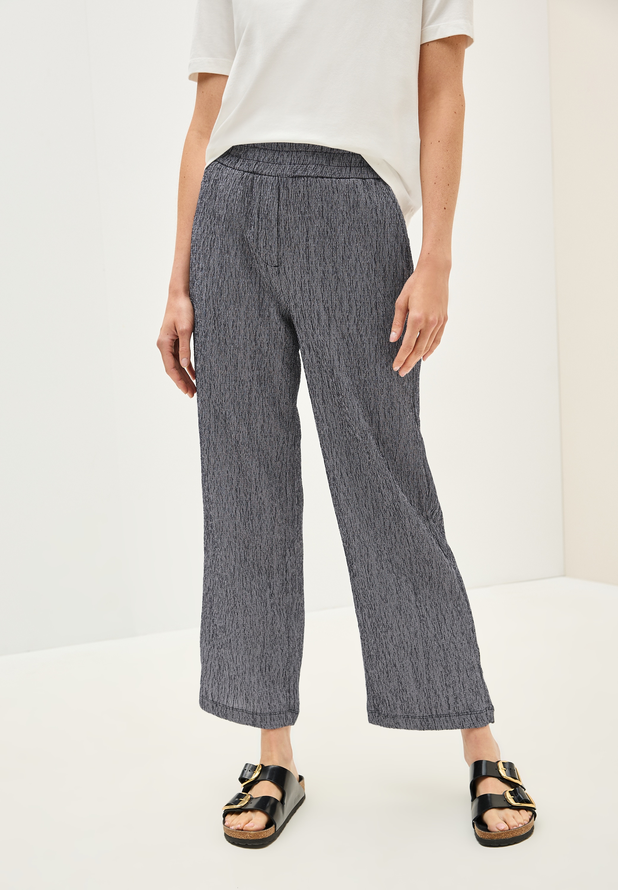 Cecil Stoffhose, High Waist günstig online kaufen