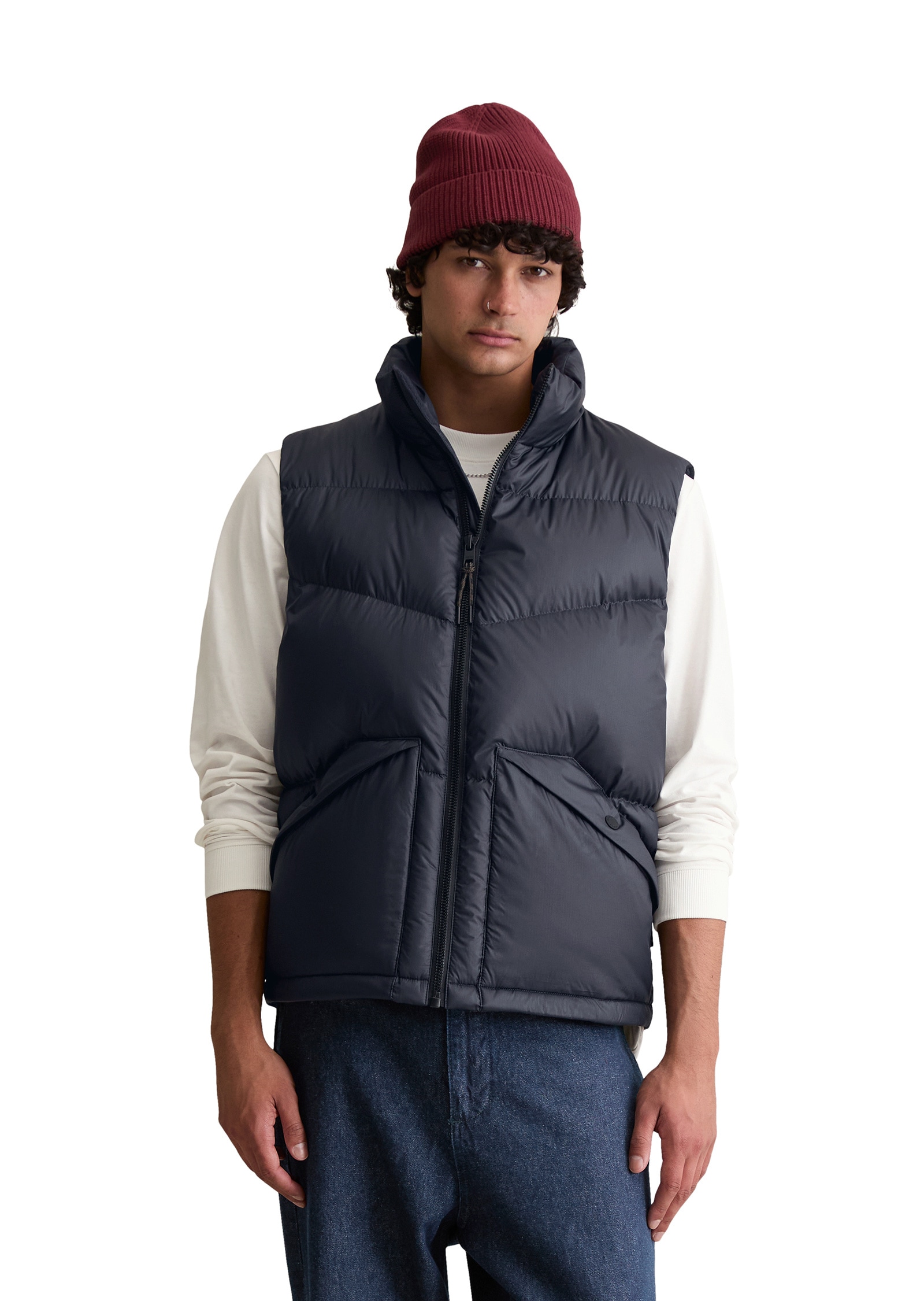 Marc OPolo DENIM Steppweste "aus wasserabweisendem Performance Polyester" günstig online kaufen