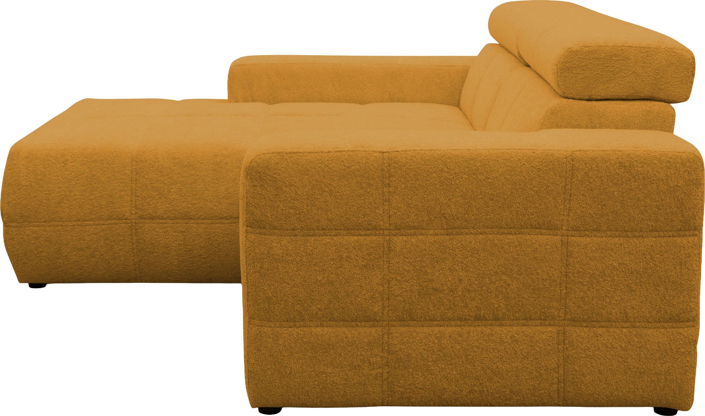 OTTO home Ecksofa »Ballerup« Mit Kopfteilverstellung, wahlweise mit Sitztiefenverstellung