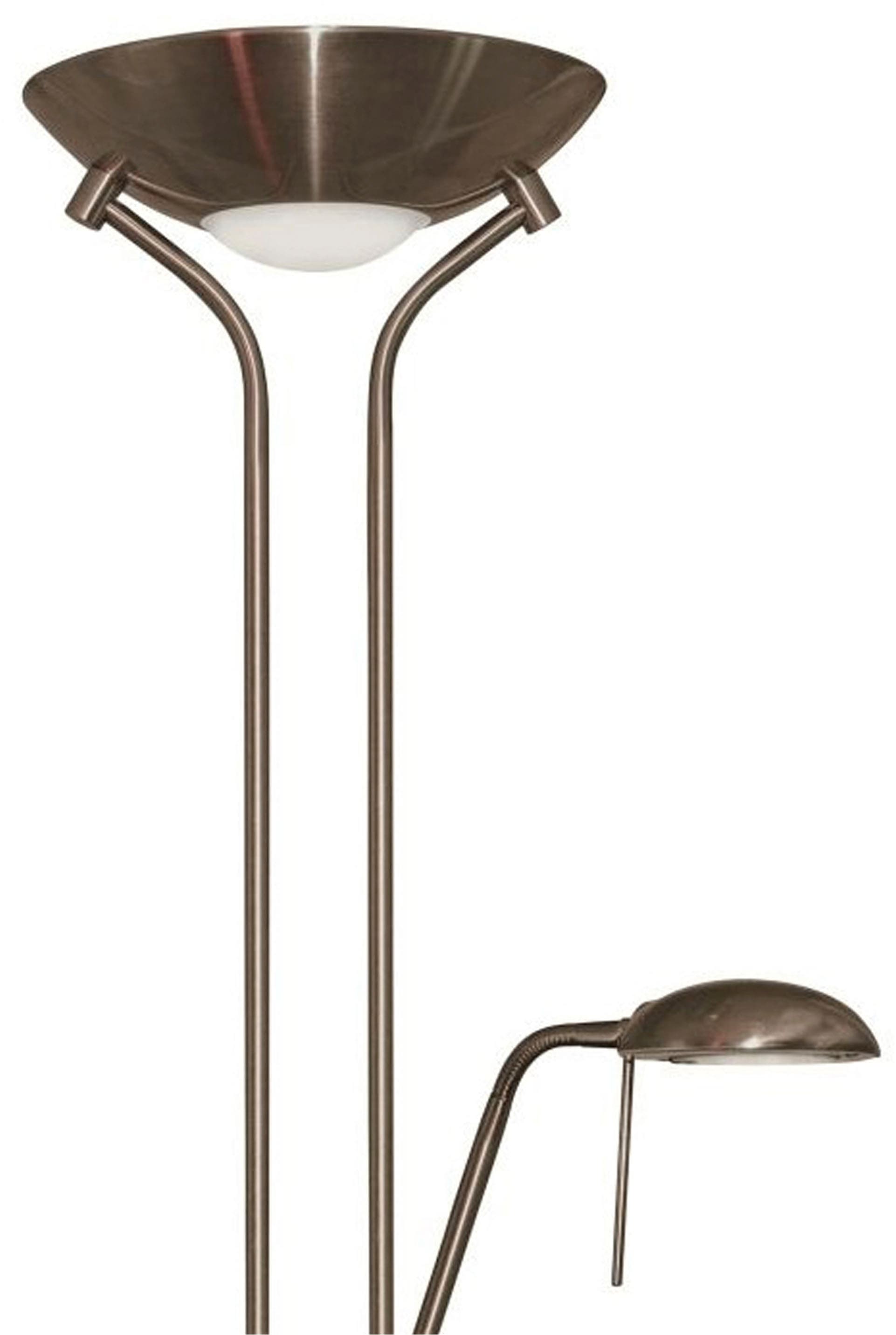 Searchlight Stehlampe »Mother and Child Stehleuchte - Antikes Messing und Glas« R7s 1 Stk.