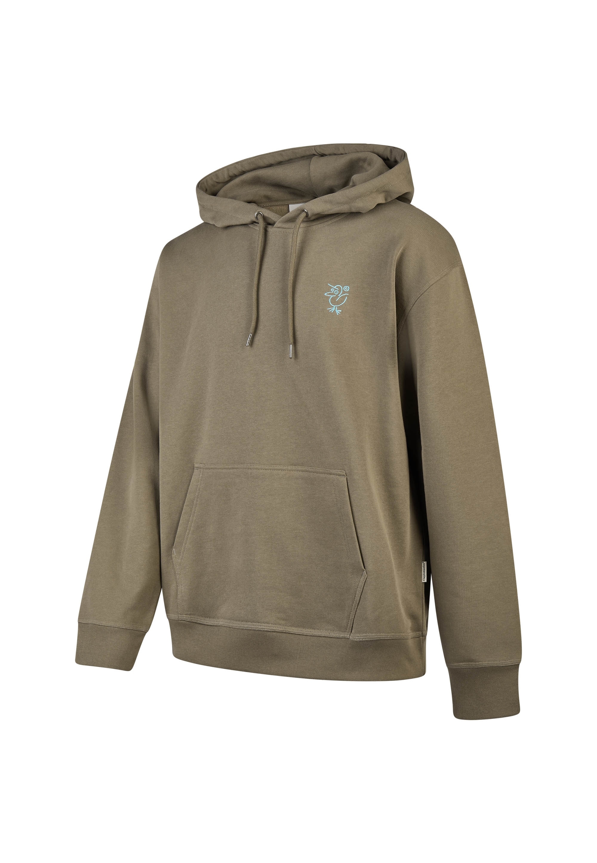 Cleptomanicx Kapuzensweatshirt »Sketch Gull«, mit toller Stickerei auf der Brust