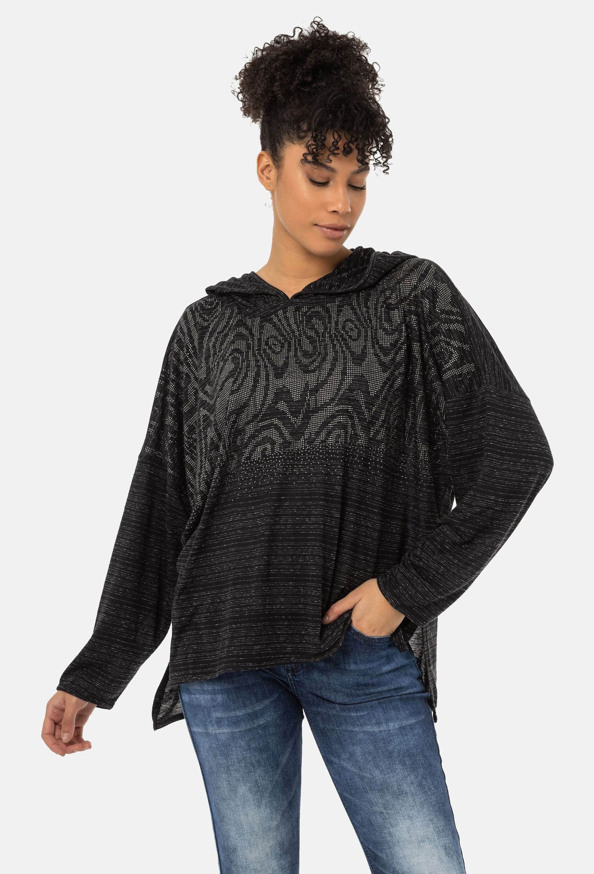 Cipo & Baxx Sweatshirt »WL356«, mit Kapuze
