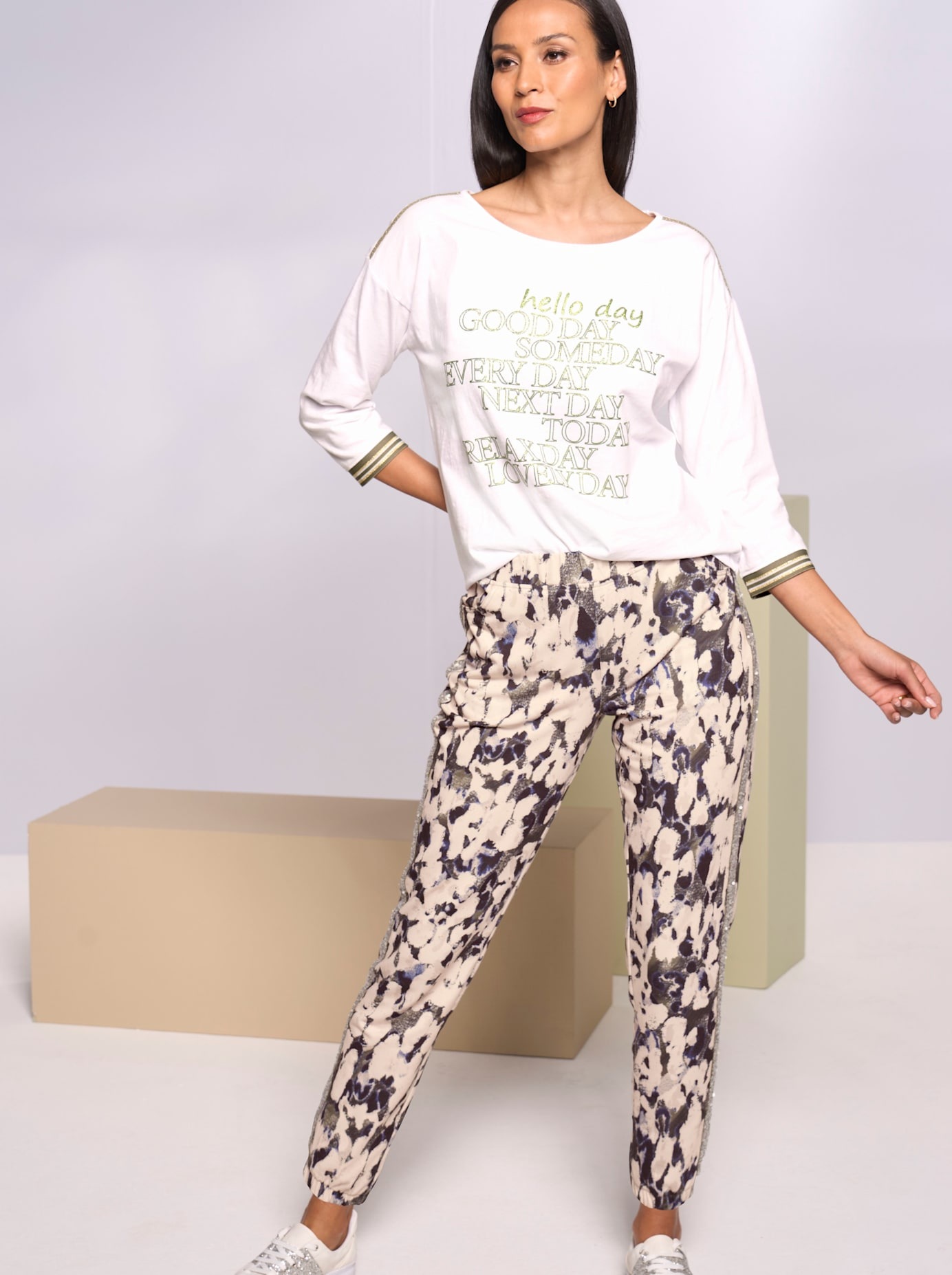 heine Rundhalsshirt "T-Shirt", 1 Stk. günstig online kaufen