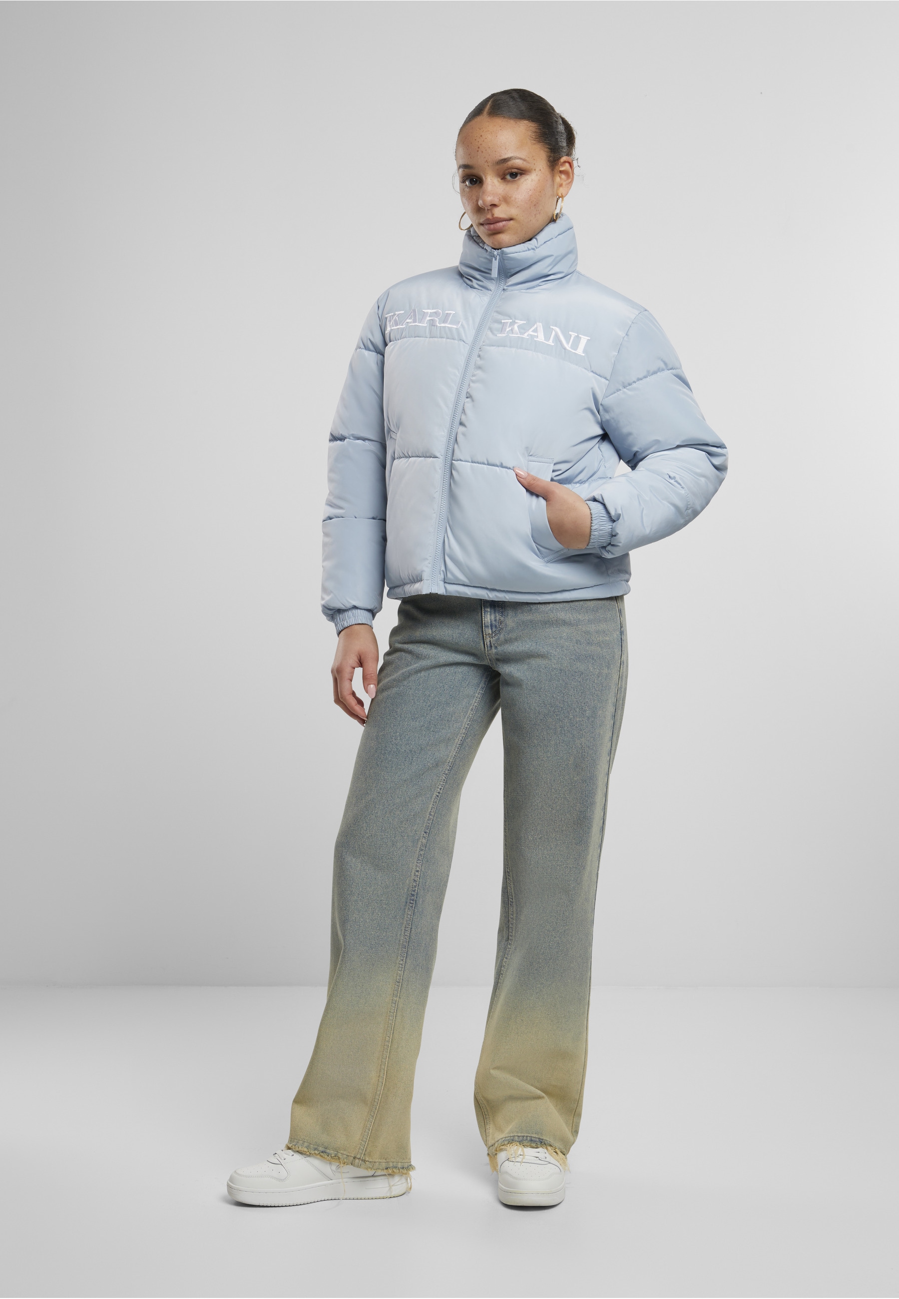 Karl Kani Winterjacke »Karl Kani Karl Kani Retro Essential Puffer Jacket« 1 Stk. tlg. ohne Kapuze