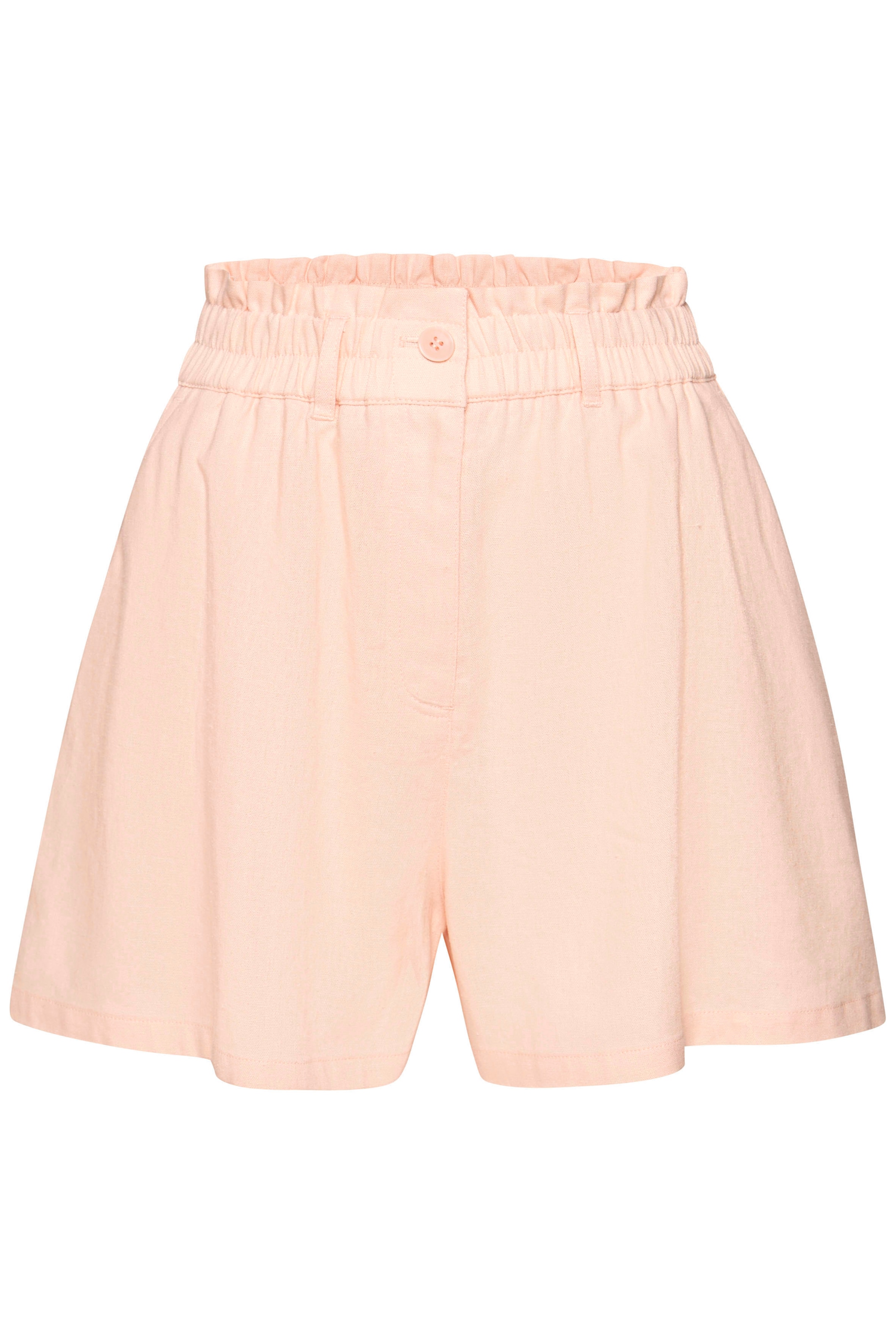 Buffalo Shorts, mit Leinenanteil, luftige kurze Hose mit Taschen, Sommer Shorts