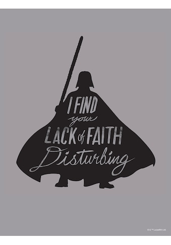 Komar Paveikslas »Star Wars Silhouette Quote...