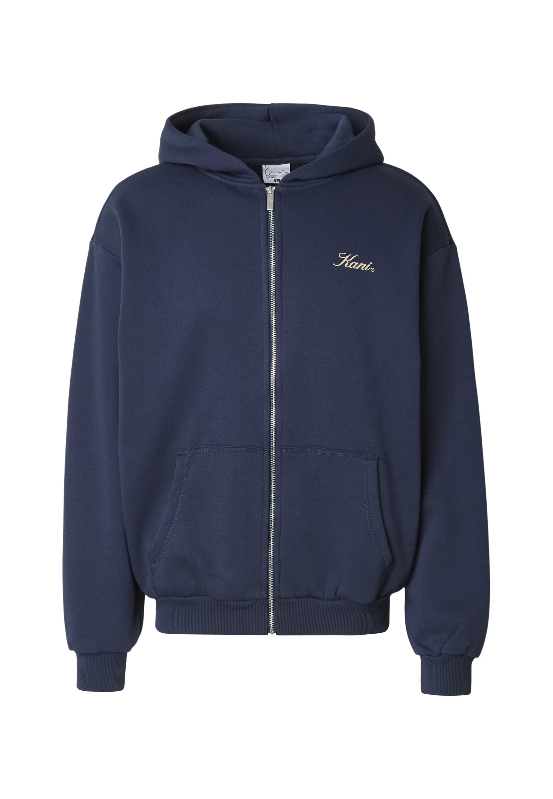 Karl Kani Neopren-Hoodie "Karl Kani Kani Script Emblem Zip Hoodie" 1