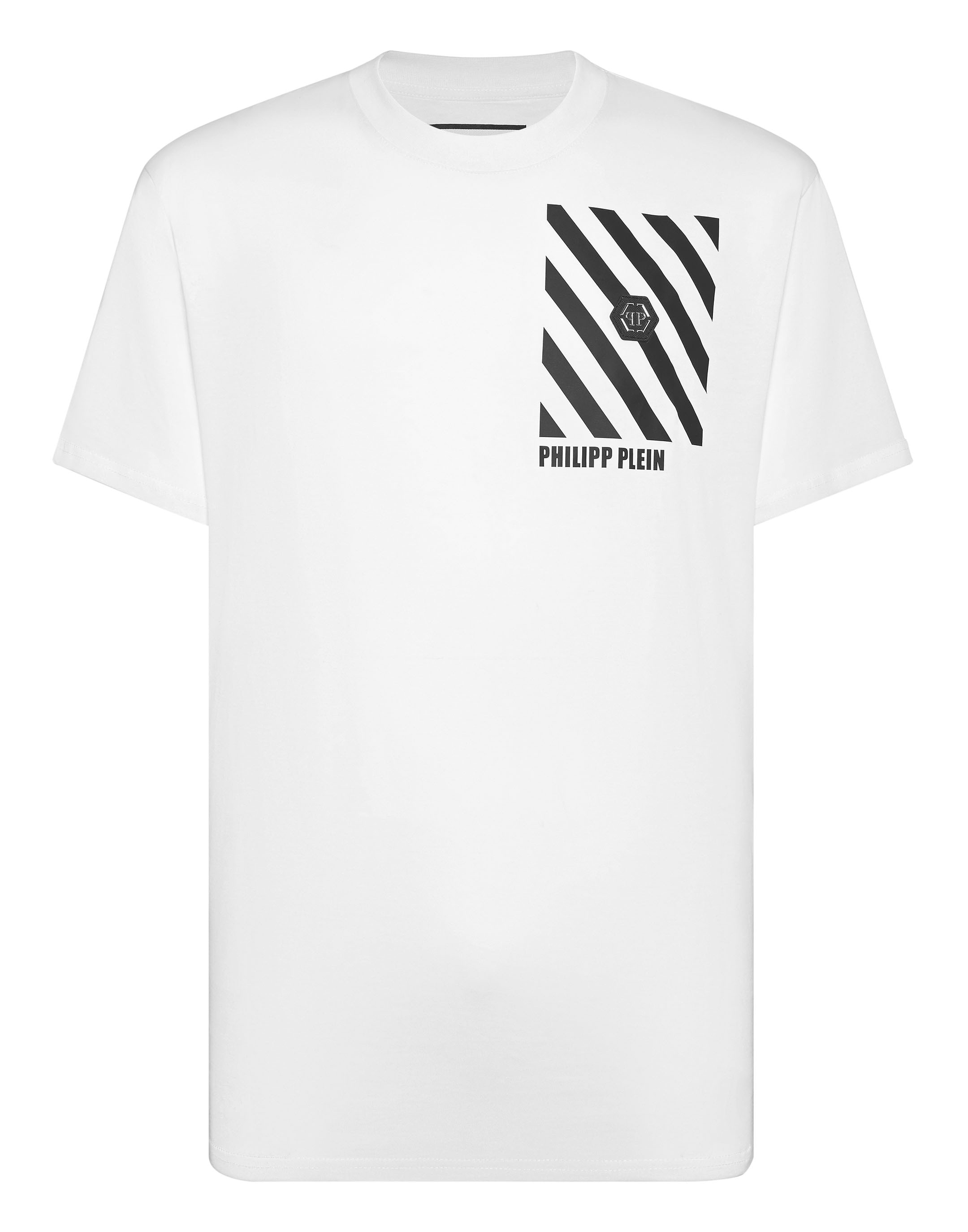 PHILIPP PLEIN "Kurzarm-Rundhals-T-Shirt"