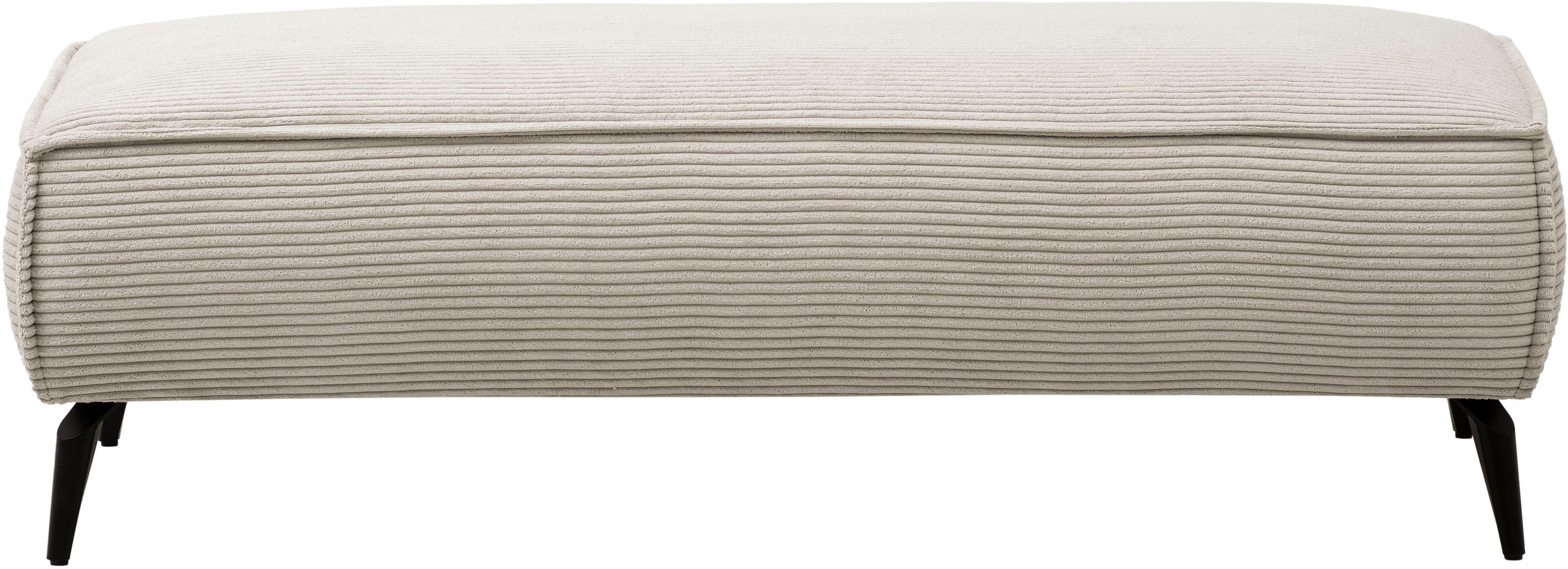 Thumbnail - Home affaire Hocker "TVINNU, mit Kedernaht, Cord u. Flachgewebe" zur Serie TVINNU, gemütlicher Sitzkomfort, rechteckig, ...