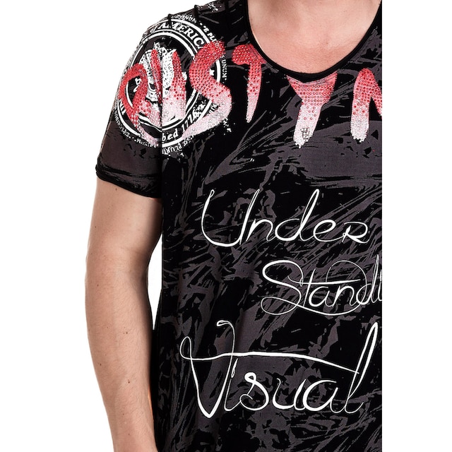 Rusty Neal T-Shirt, mit aufwendigem Strass-Design ▷ kaufen | BAUR