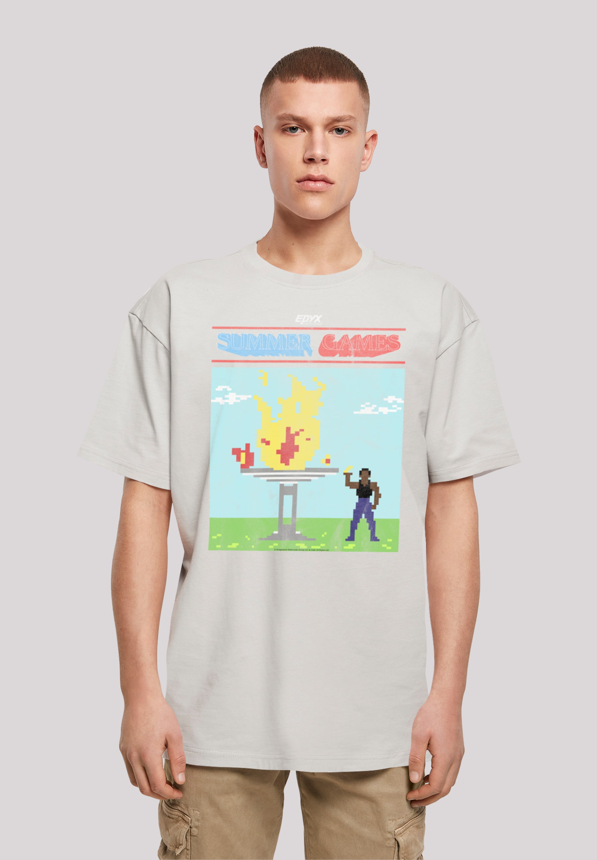 T-Shirt »Summer Games Retro Gaming SEVENSQUARED«, Print