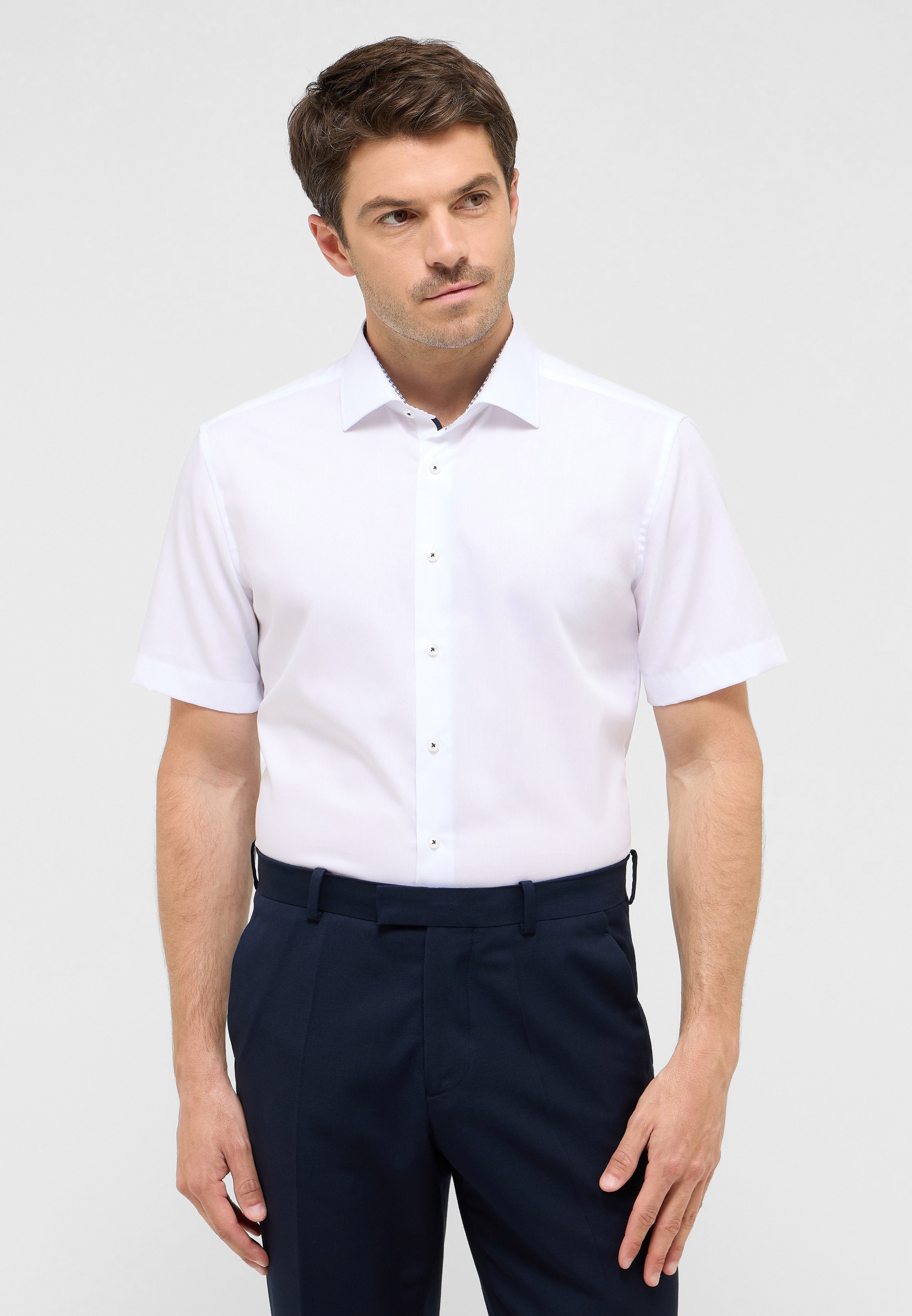 Eterna Kurzarmhemd "SLIM FIT", NON IRON (bügelfrei) günstig online kaufen