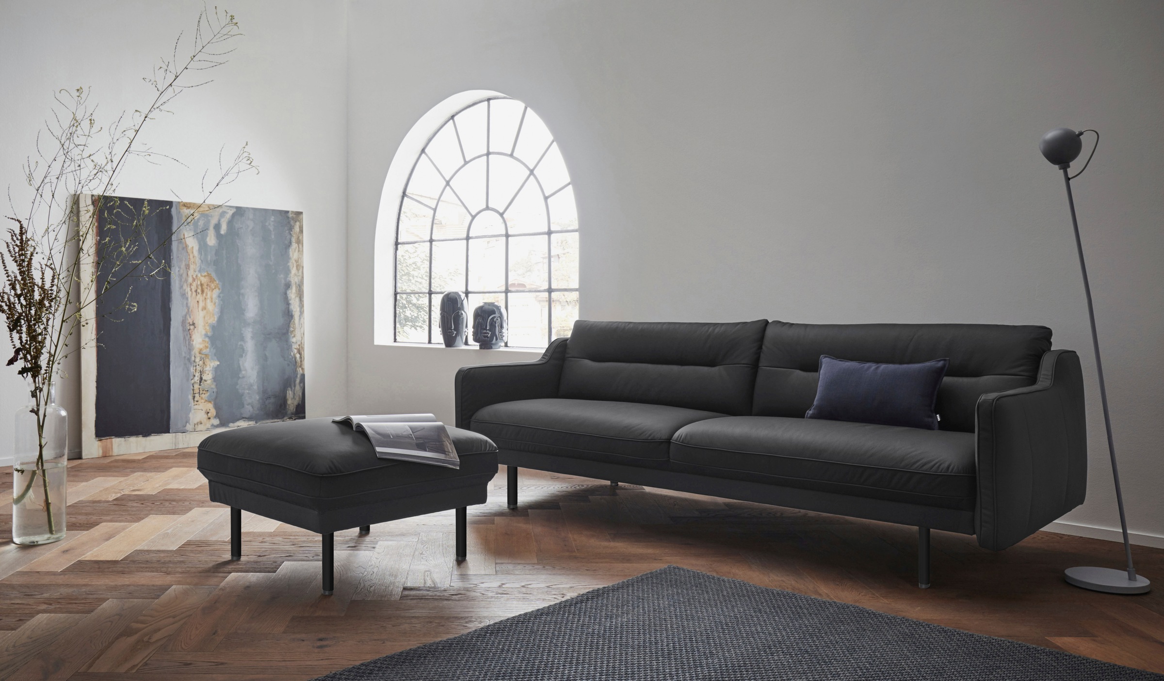 andas 2,5-Sitzer »Nordfyn«, edles Design in 3 Bezugsqualitäten, Design by Morten Georgsen