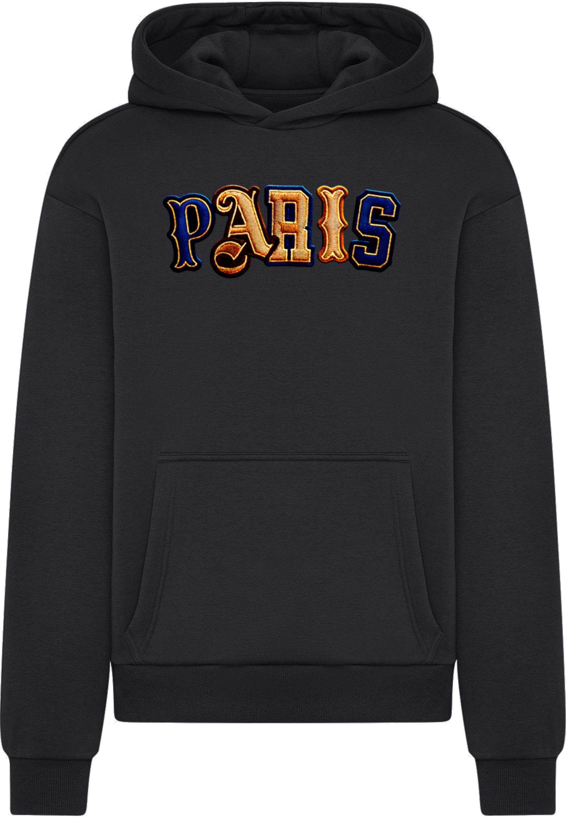 MisterTee Kapuzensweatshirt "MisterTee Paris Wording Patch Style Fluffy Hoody", 1