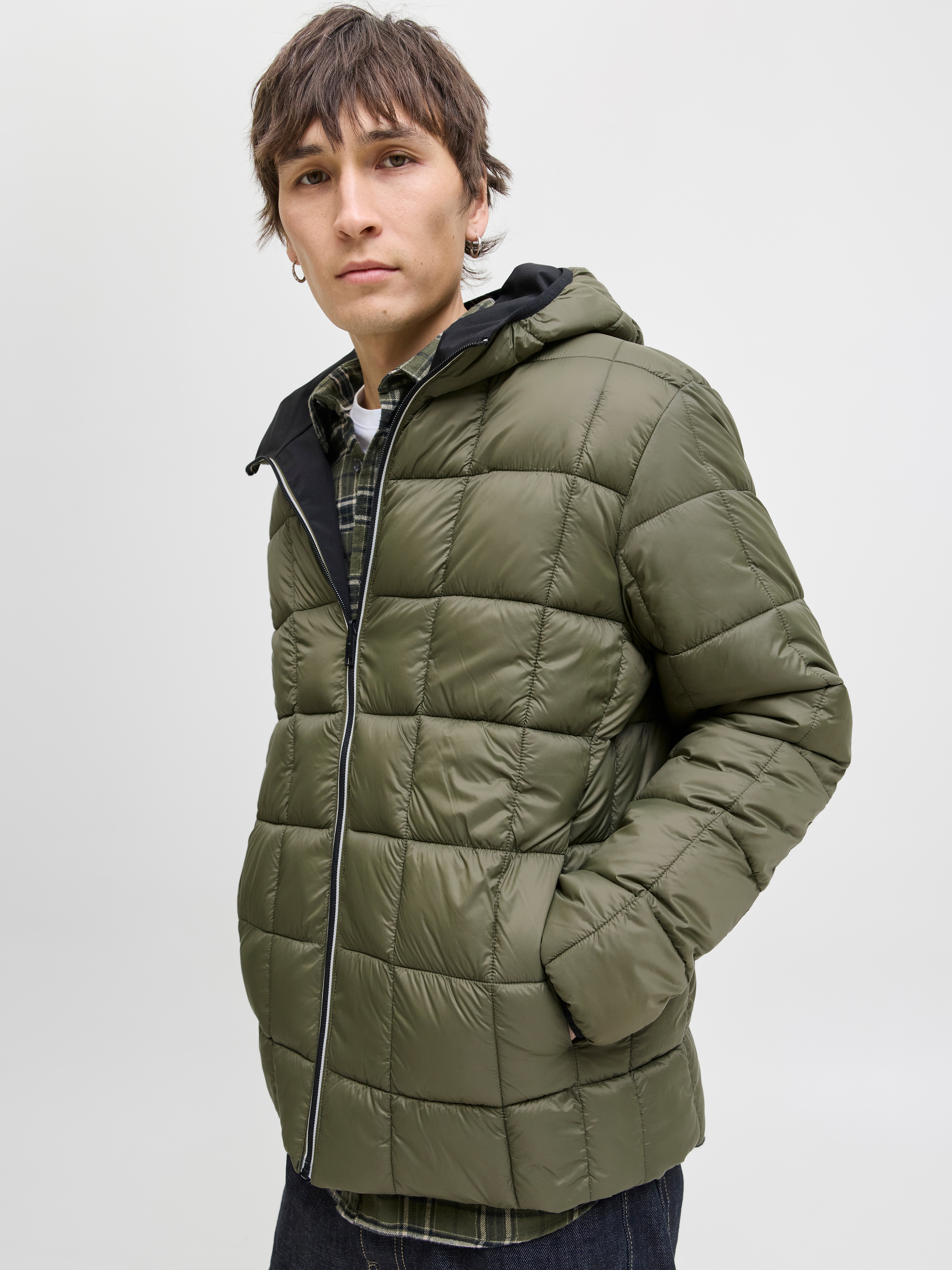 Thumbnail - Jack & Jones Outdoorjacke "JJEBROOK REVERSIBLE JACKET SN" mit Kapuze