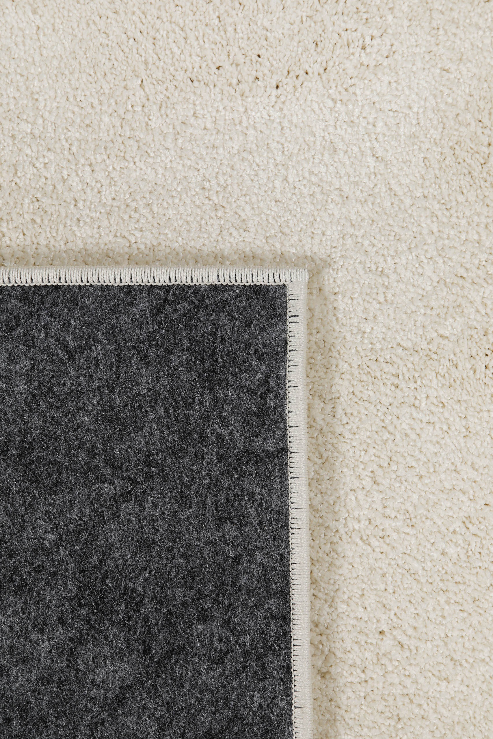 Wecon home Hochflor-Teppich »Manta«, quadratisch, 25 mm Höhe, Langflor, maschinell gewebt, robust, Wohn- & Schlafzimmer, uni