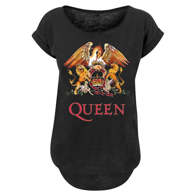 F4NT4STIC T-Shirt »PLUS SIZE Queen Classic Crest«, Print für kaufen | BAUR
