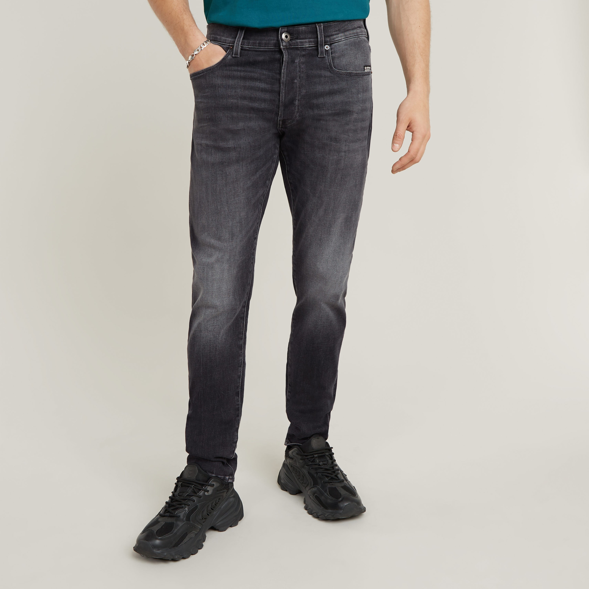 G-STAR Slim-fit-Jeans "3301 Slim", mit toller Waschung und Elasthan