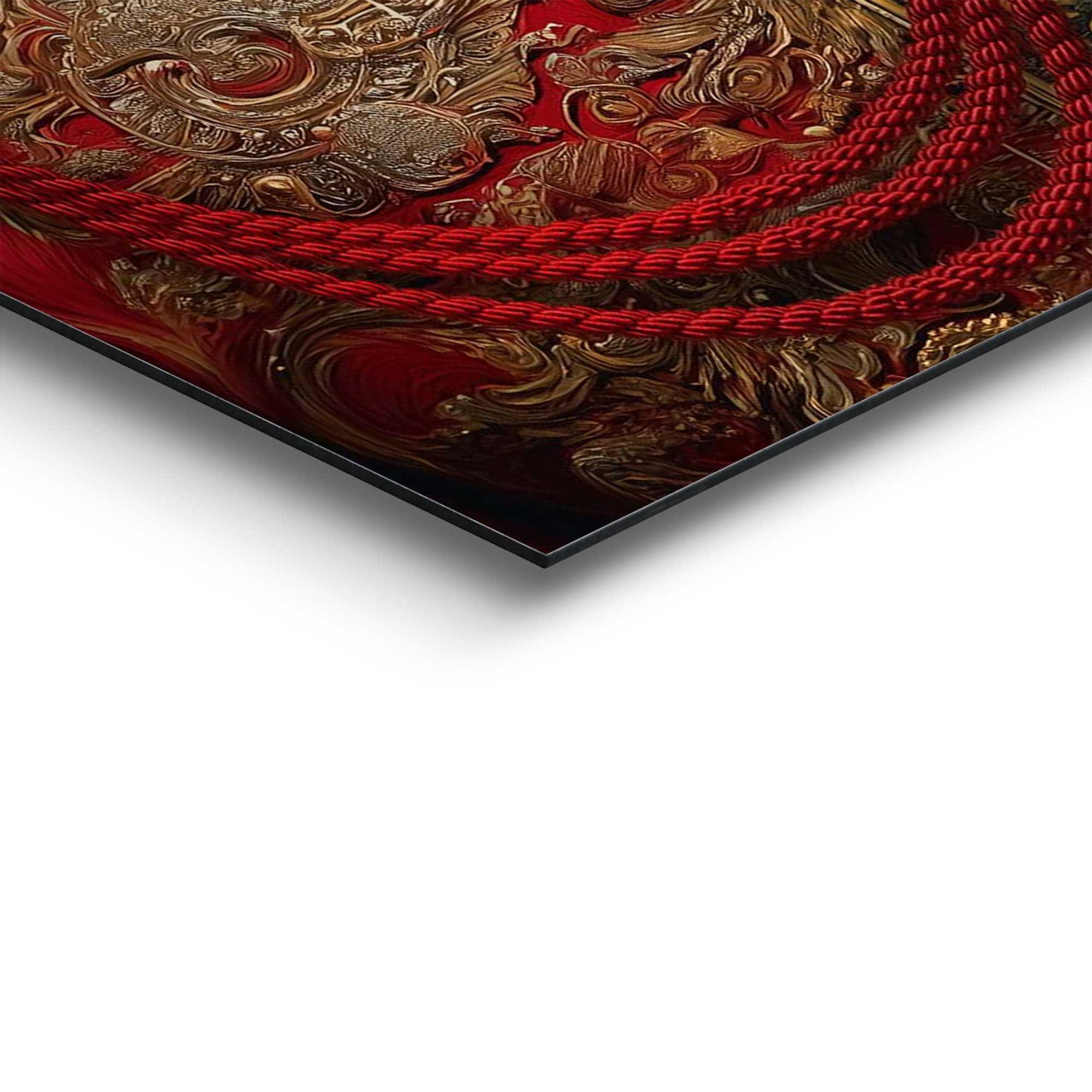 Reinders! Deco-Panel »König der Löwen« Tiere 1 Stk. tlg. Wohnzimmer - Rot - MDF - Tiere - 60x90 cm