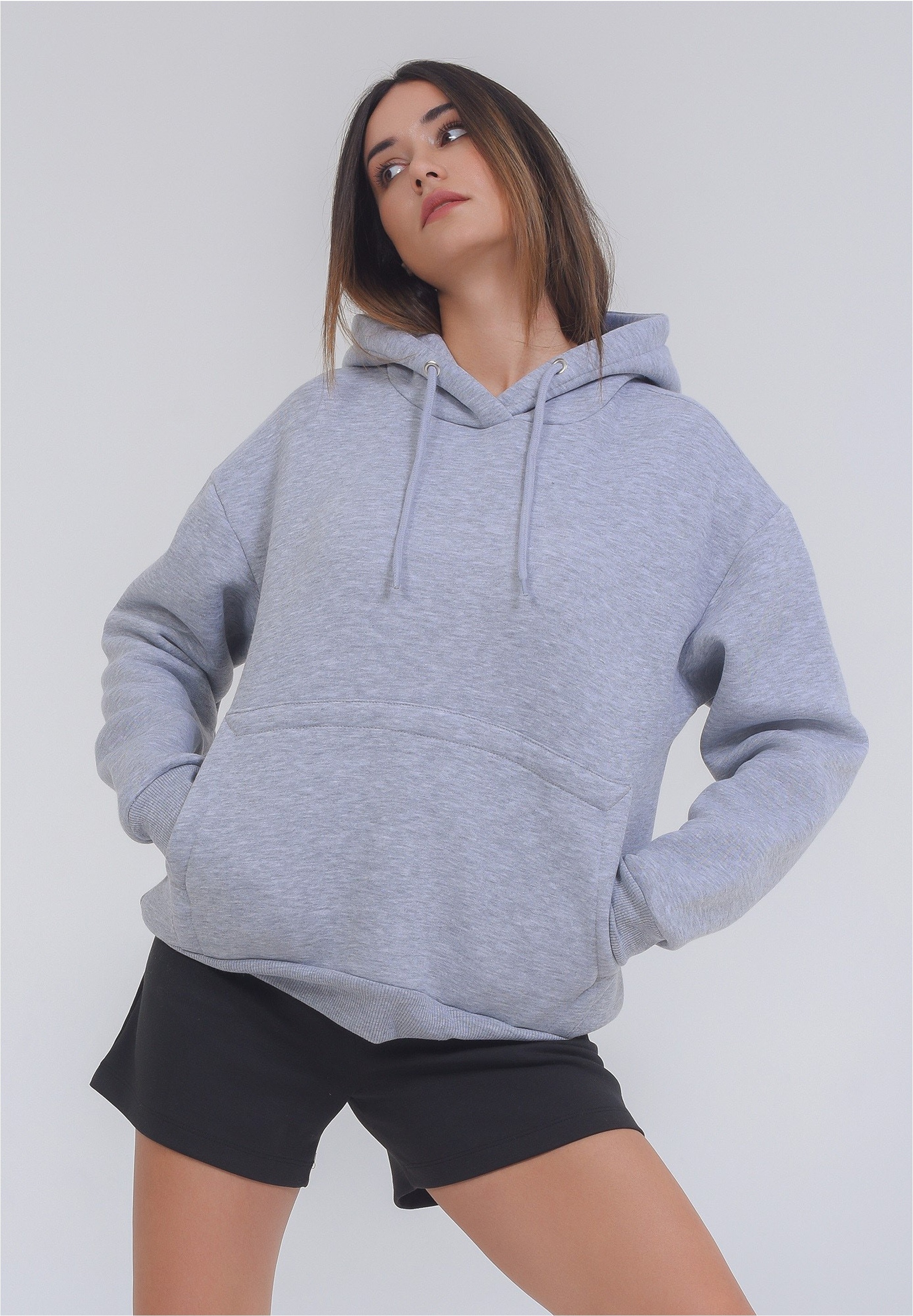 freshlions Kapuzensweatshirt »Balina«, (1 tlg.), mit elastischen Bündchen