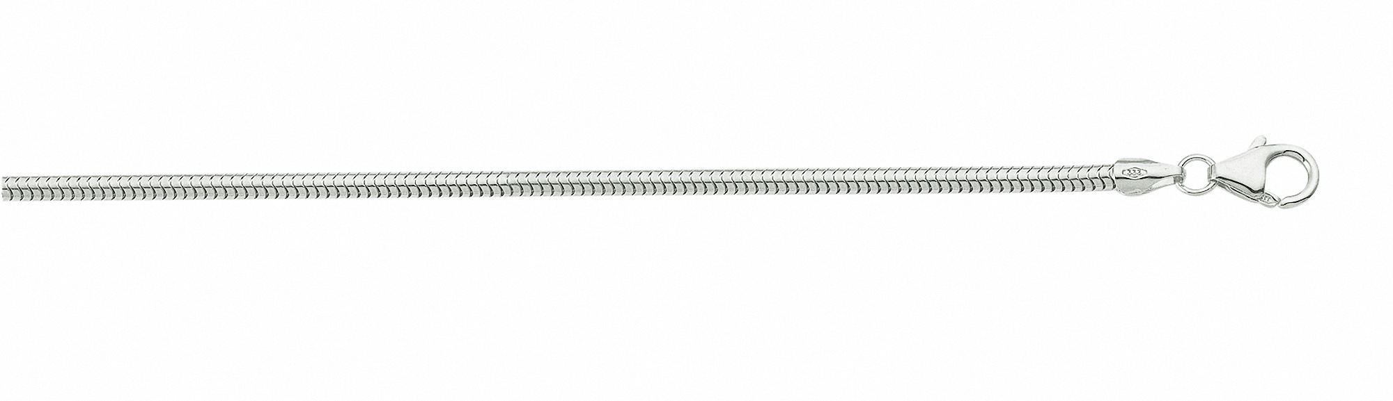 Silberkette ADELIA´S "Damen 925 Silber Schlangen Halskette Ø 1 mm", silber, Halsketten, Damen, 45, Silber 925 (Sterlingsilber), Silberkette, Silberschmuck für Damen
