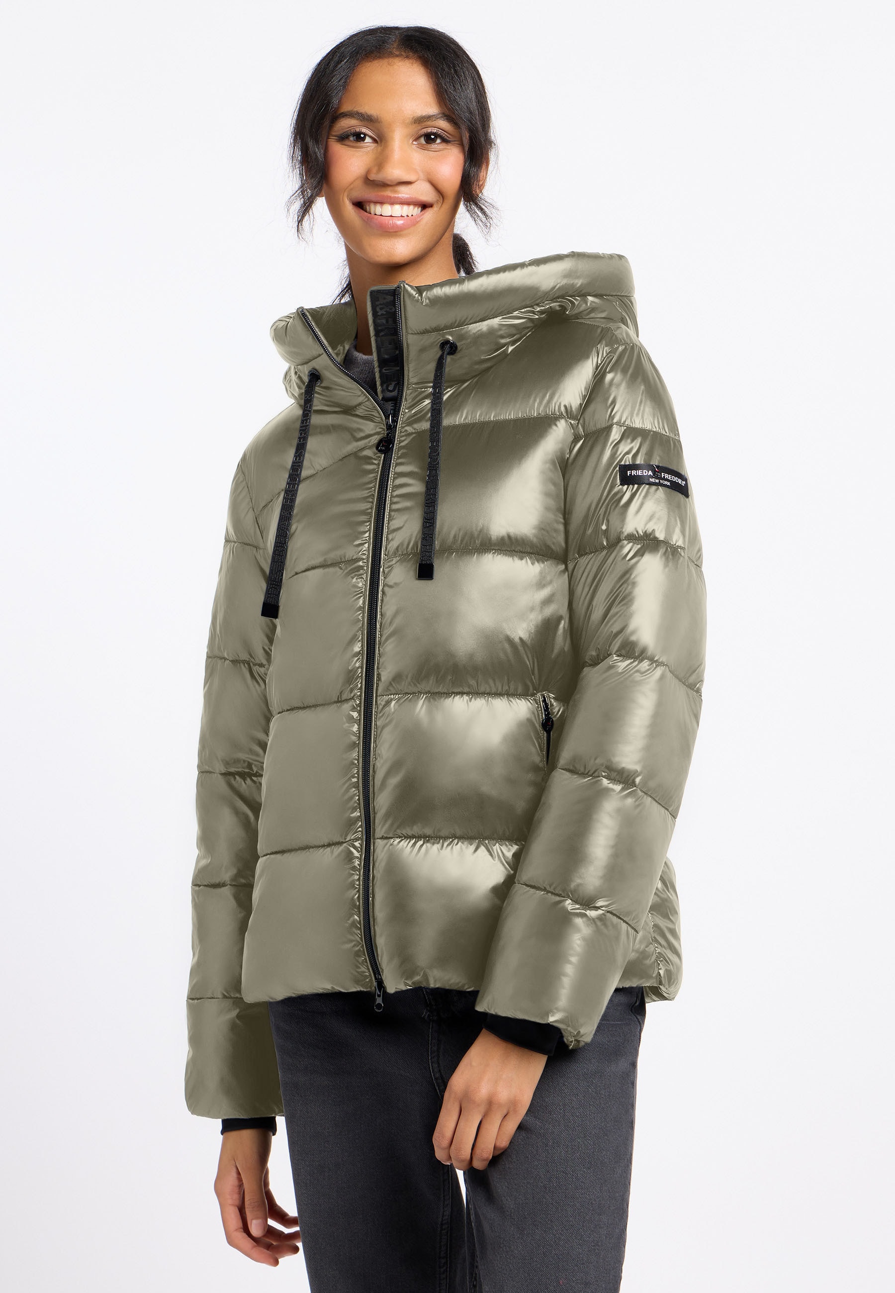 Frieda & Freddies "Frieda & Freddies Steppjacke mit Kapuze"