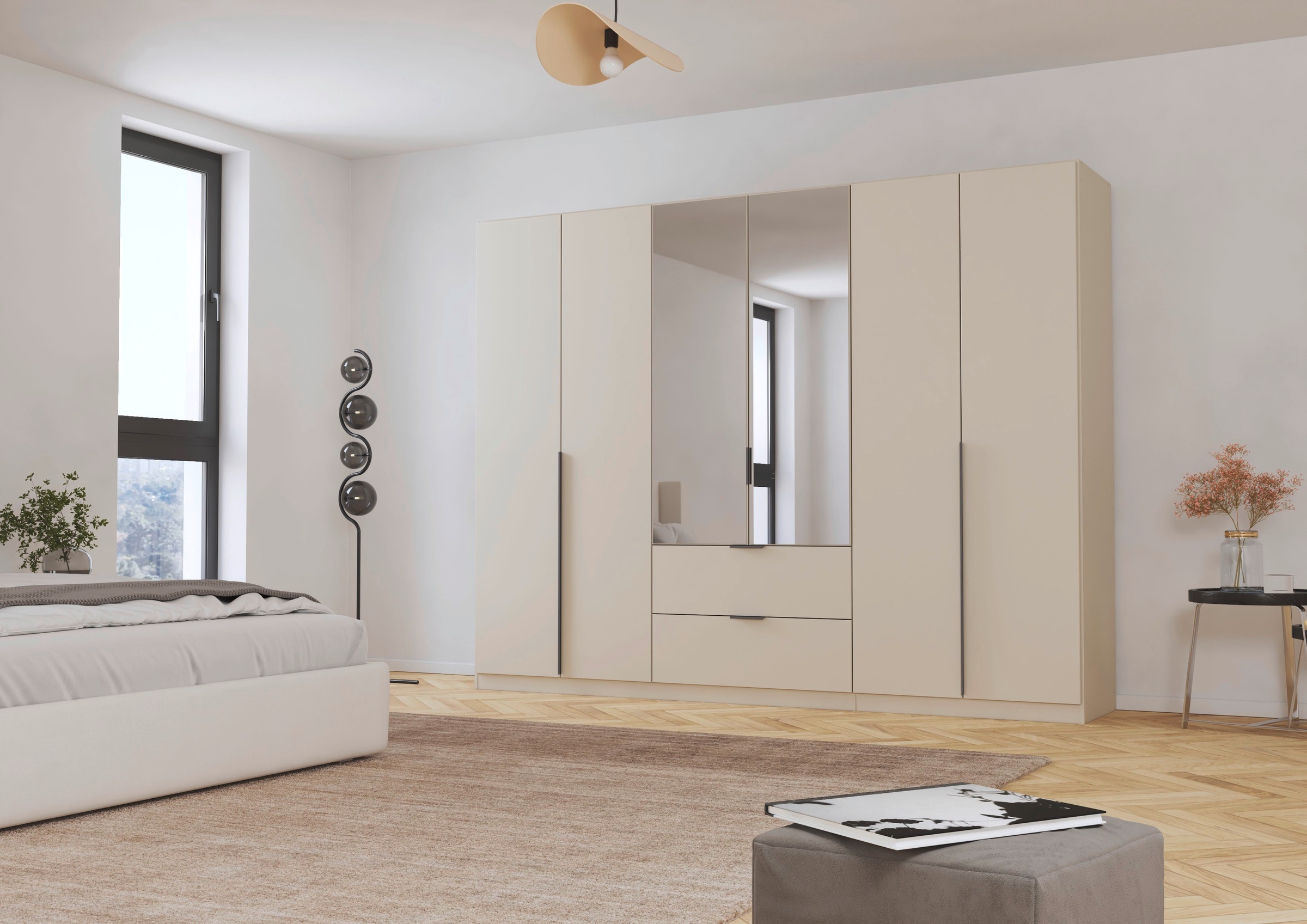 rauch Drehtürenschrank "Kleiderschrank Schrank Garderobe AGORDO mit Dekor- günstig online kaufen