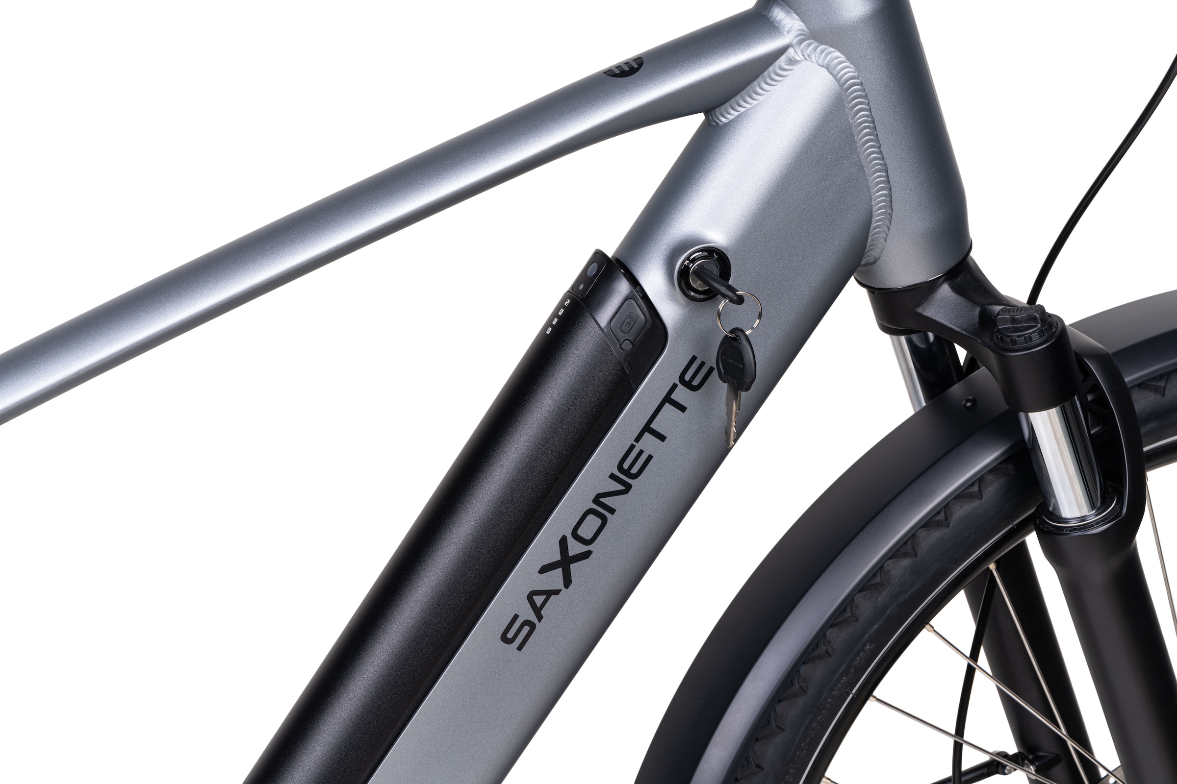 SAXONETTE E-Bike »SAXONETTE X-Road 5.2 E- All Terrain Bikes«, 7 Gang, Shimano, Altus 7 Gänge, Heckmotor 250 W, (Packung), (mit integr. Akku), Elektrofahrrad für Alltag und Einkauf