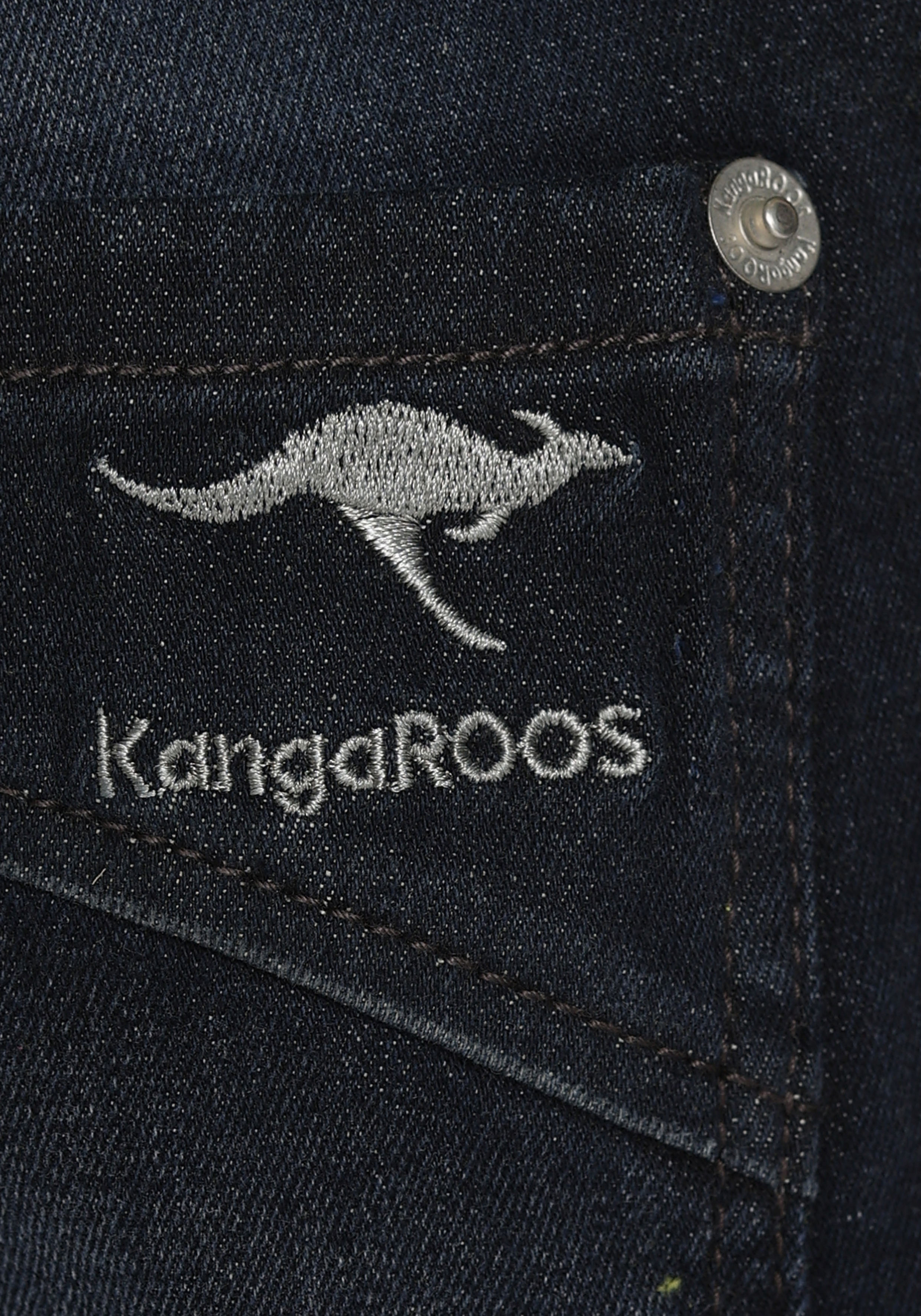 Thumbnail - KangaROOS Stretch-Jeans ", regular fit mit geradem Beinverlauf" bequeme Passform, gerades Bein, niedrige Leibhöhe