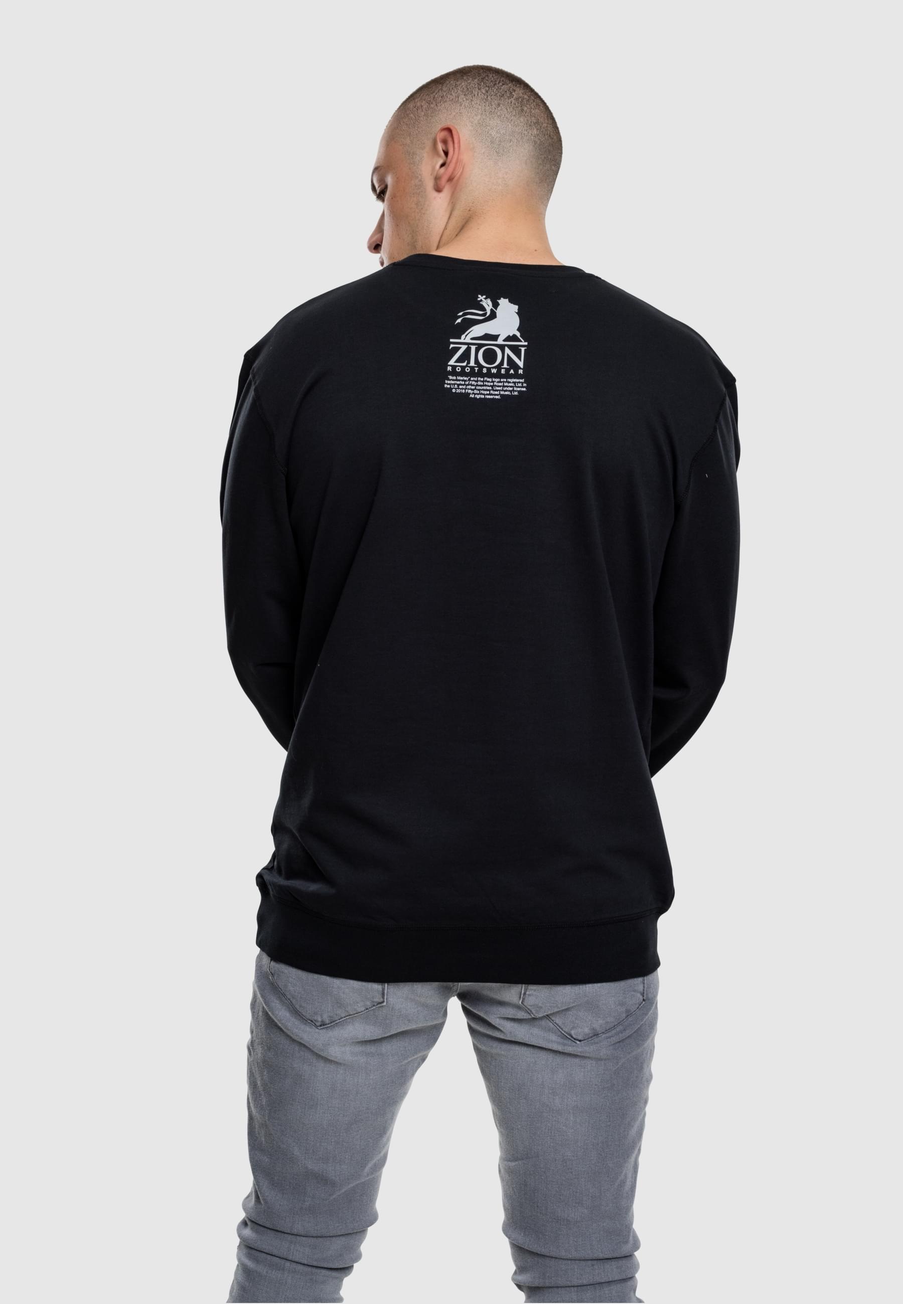 MisterTee Rundhalspullover »MisterTee Herren Bob Marley One Love Crewneck«, (1 tlg.)