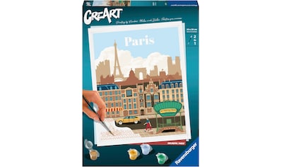 Malen nach Zahlen »CreArt, Colorful Paris«