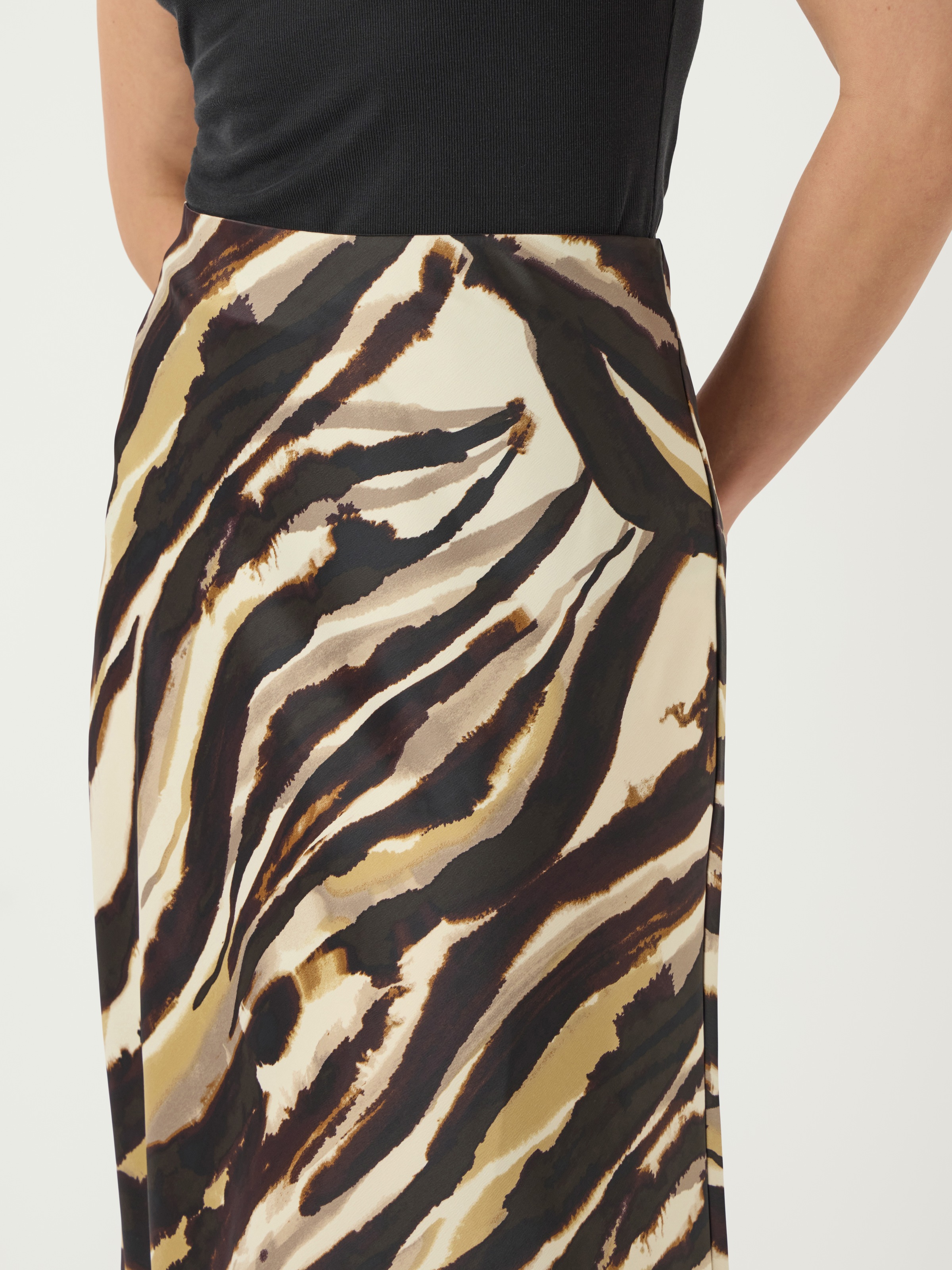 Y.A.S Midirock "YASPELLA HW MIDI SKIRT S. NOOS" günstig online kaufen