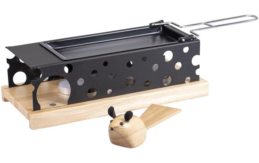 Kadastar Raclette »Mouse Schwarz« Holzart: Bambus (China)