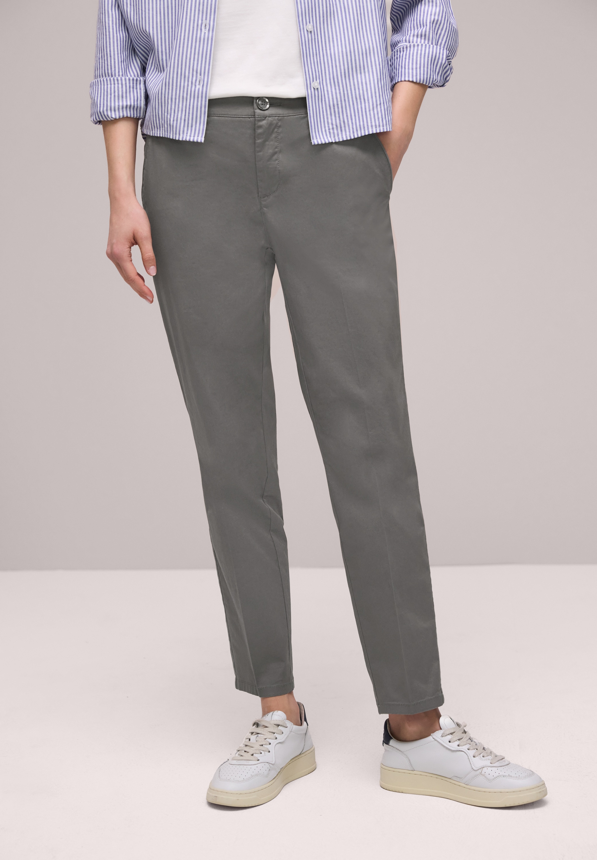 STREET ONE Chinohose soft günstig online kaufen