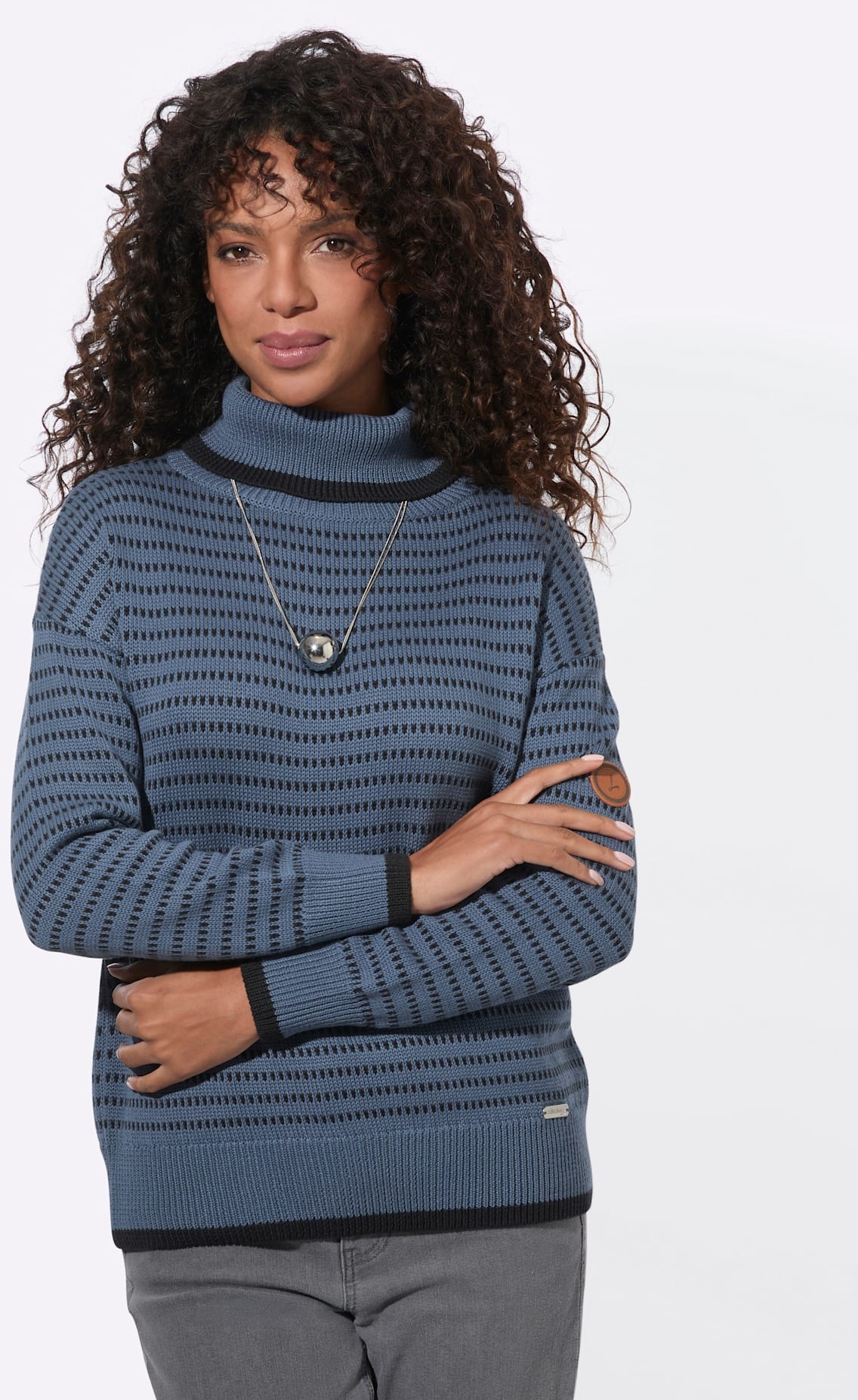 Casual Looks Rollkragenpullover "Rollkragen-Pullover"
