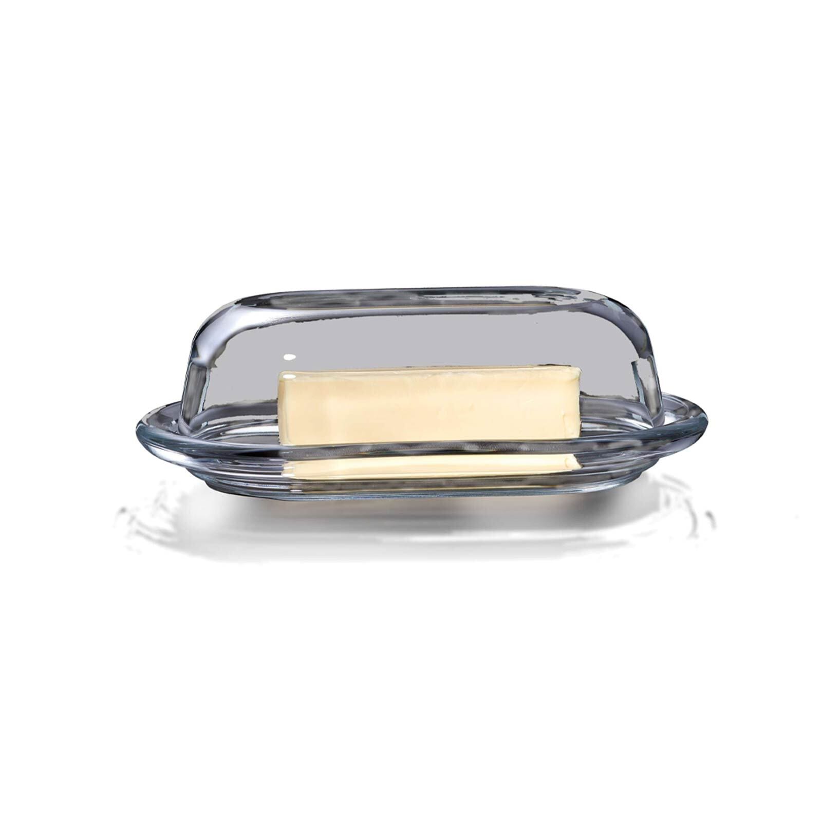 Ritzenhoff & Breker Butterdose »Butterdose Style 20 x 14 cm transparent«, (1 tlg.)